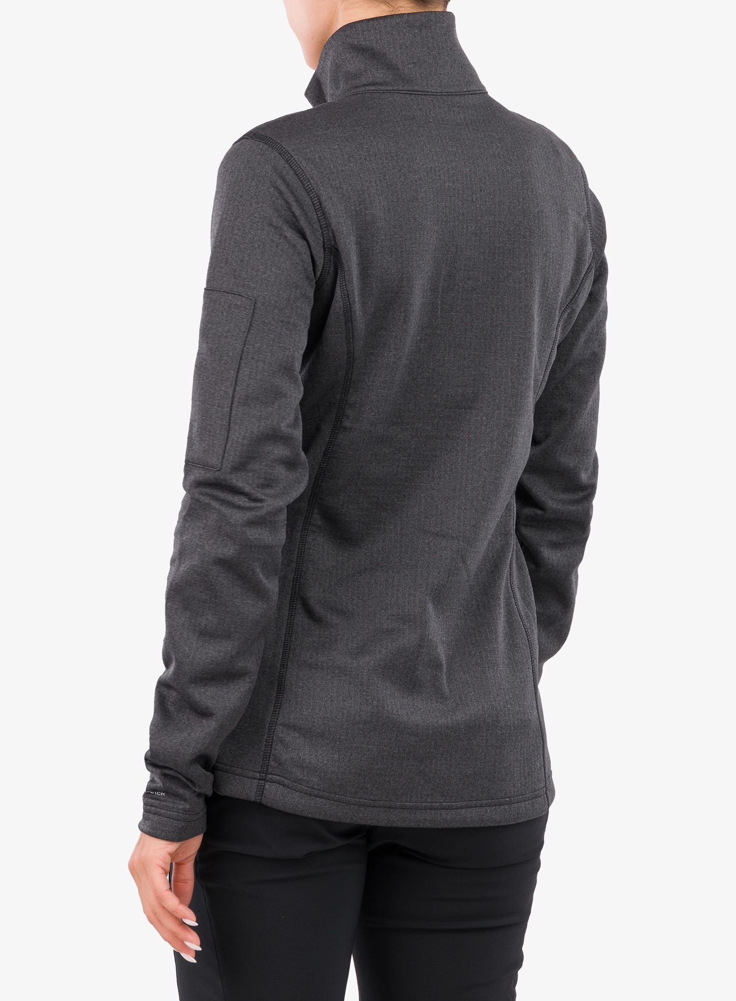 Dámská fleecová mikina Columbia Park View Grid Fleece Half Zip - black