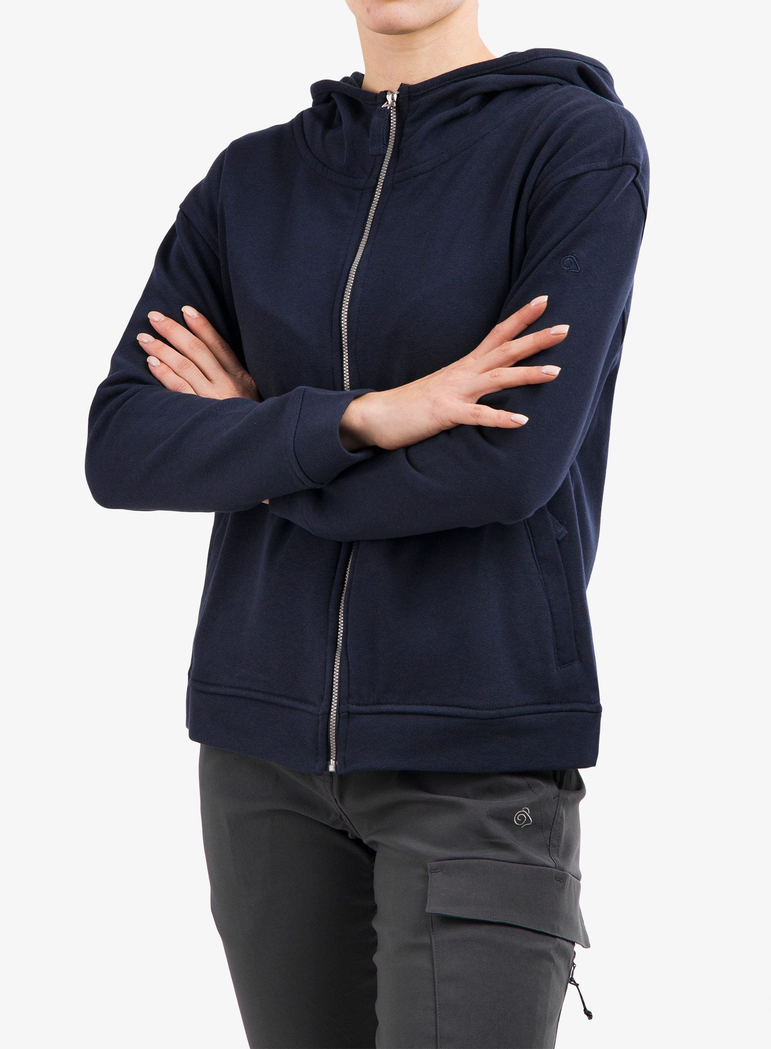 Dámská mikina Craghoppers NosiBotanical Eden Hooded Jacket - navy