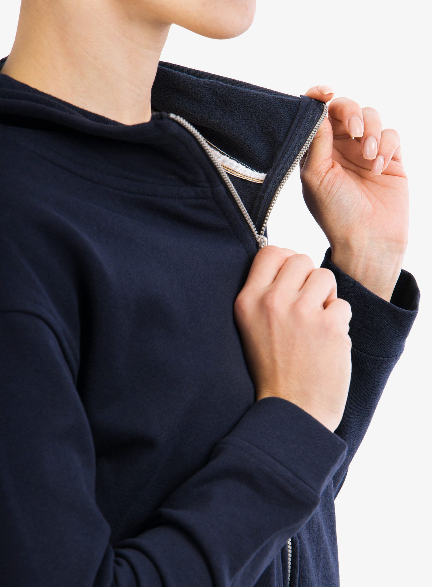 Dámská mikina Craghoppers NosiBotanical Eden Hooded Jacket - navy