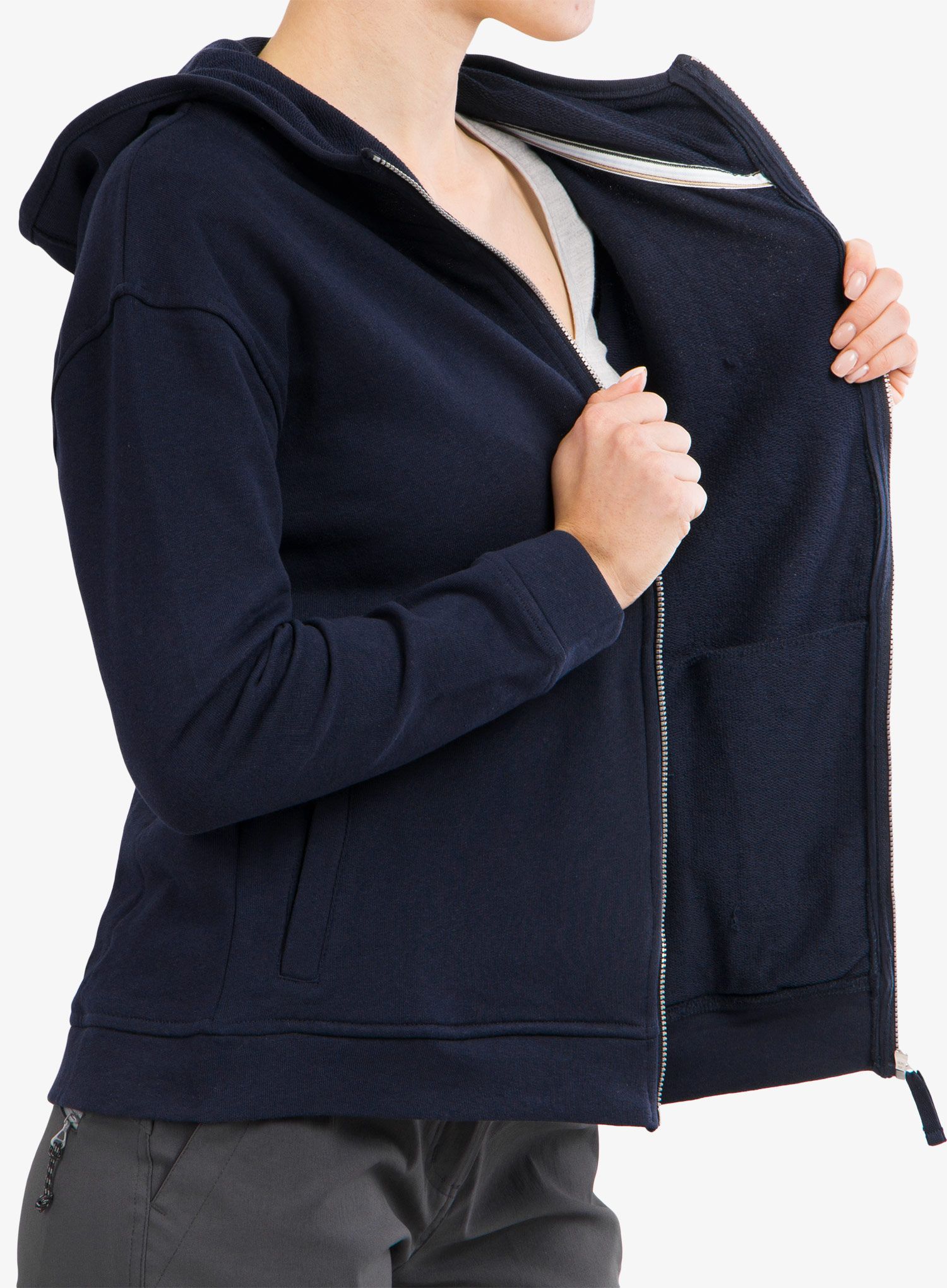 Dámská mikina Craghoppers NosiBotanical Eden Hooded Jacket - navy