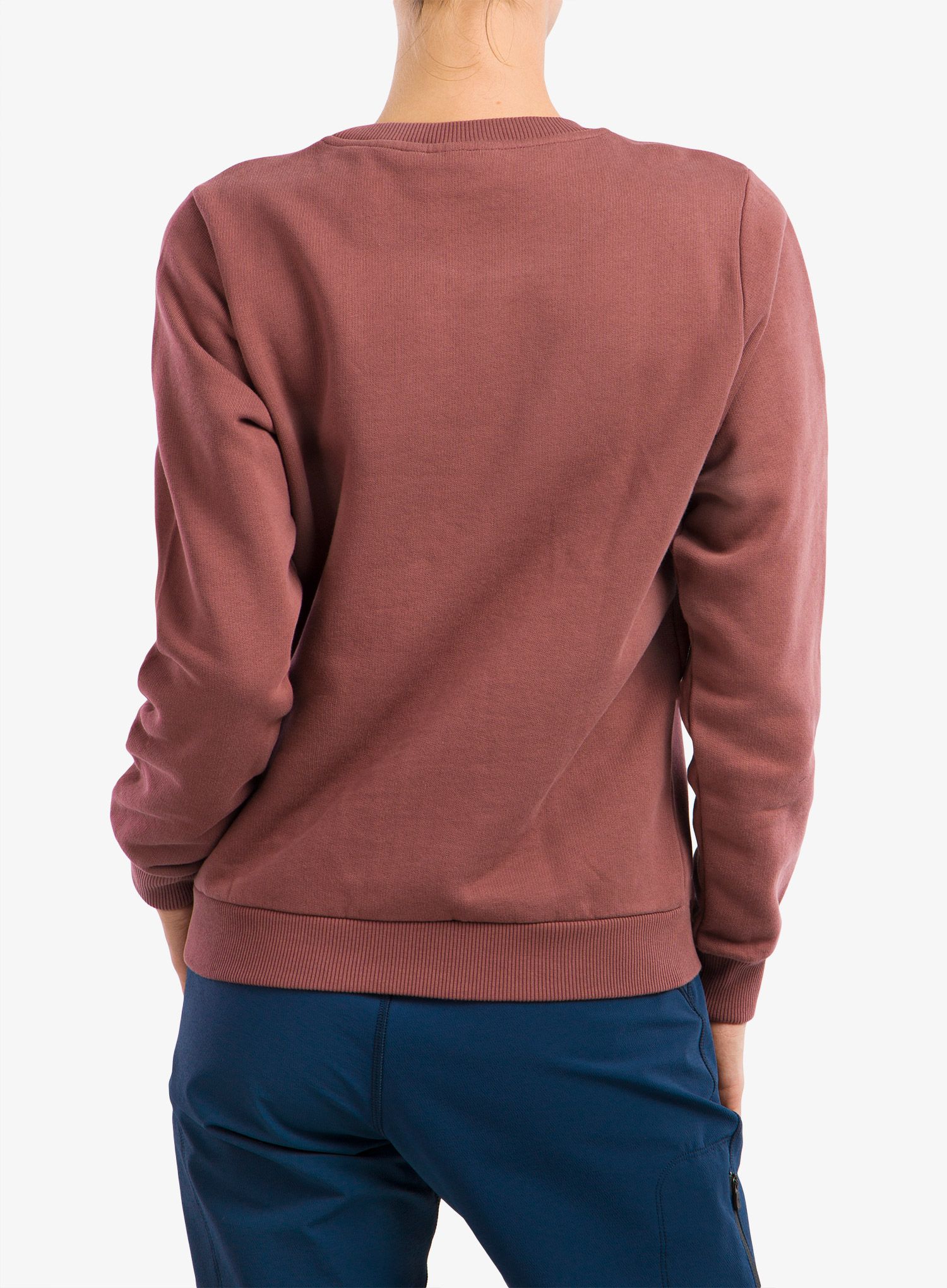 Dámská mikina Fjallraven Logo Sweater - mesa purple
