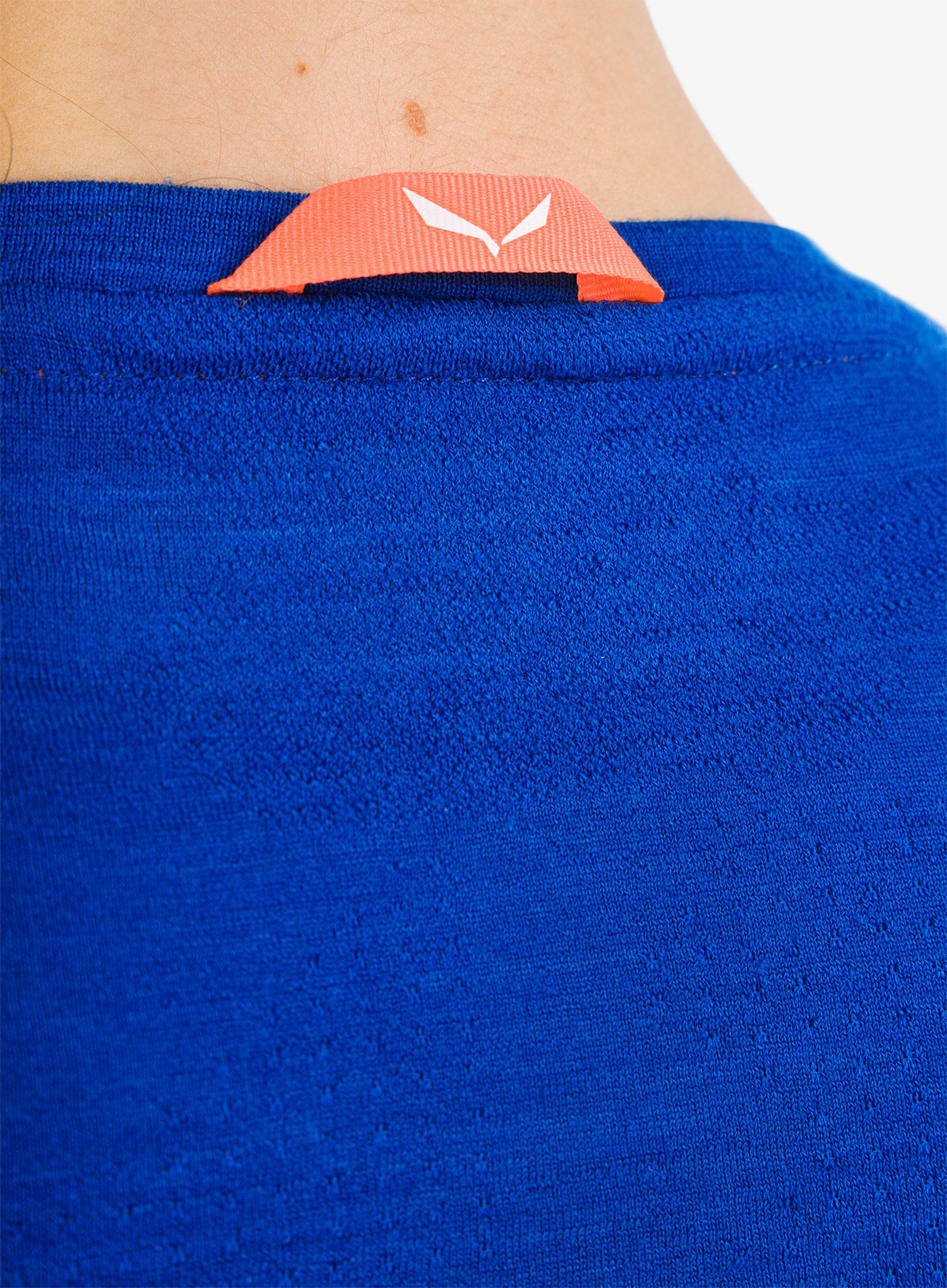 Dámská mikina Salewa Zebru Fresh AMR L/S Tee - electric
