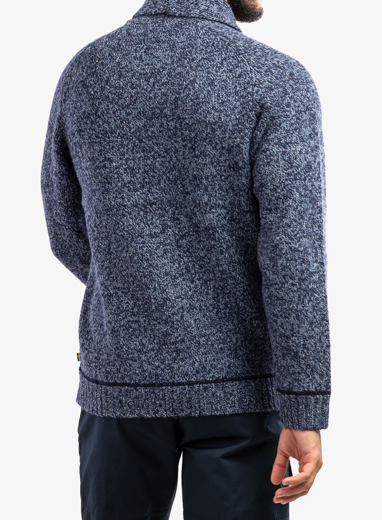 Mikina Fjallraven Lada Sweater - dark navy