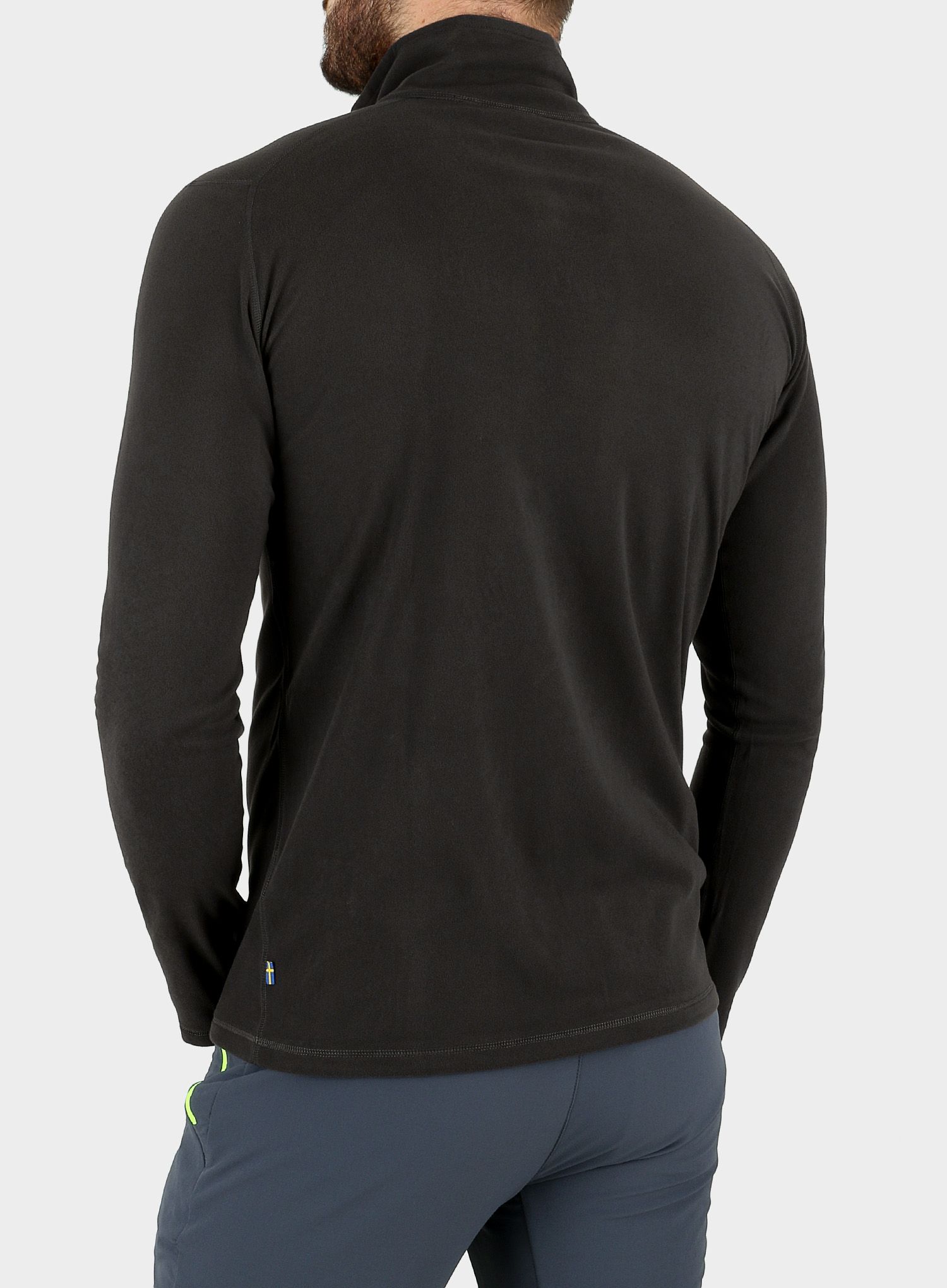 Mikina Fjallraven Pine Half Zip - dark grey