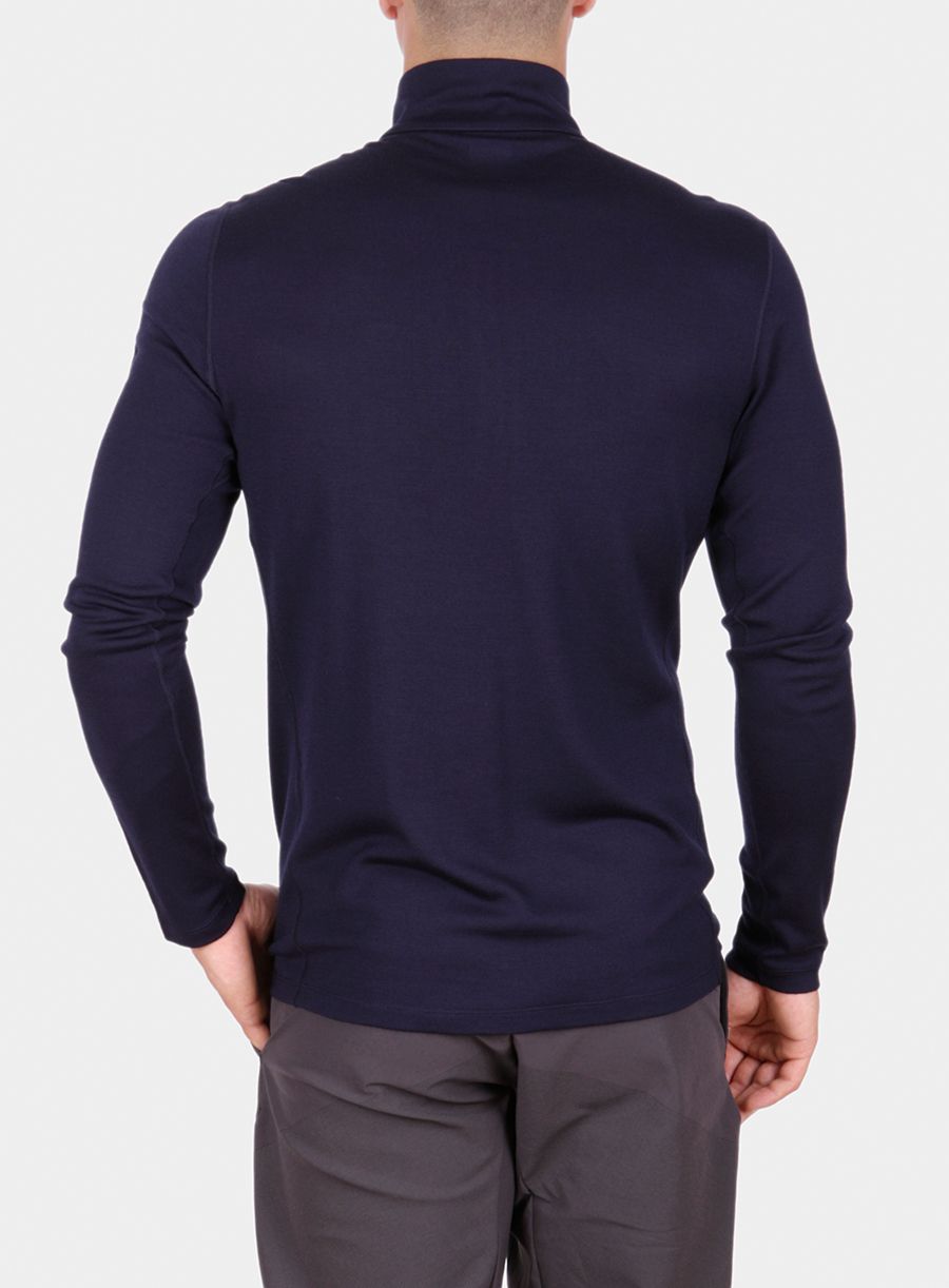 Mikina Icebreaker 260 Tech L/S Half Zip - midnight navy