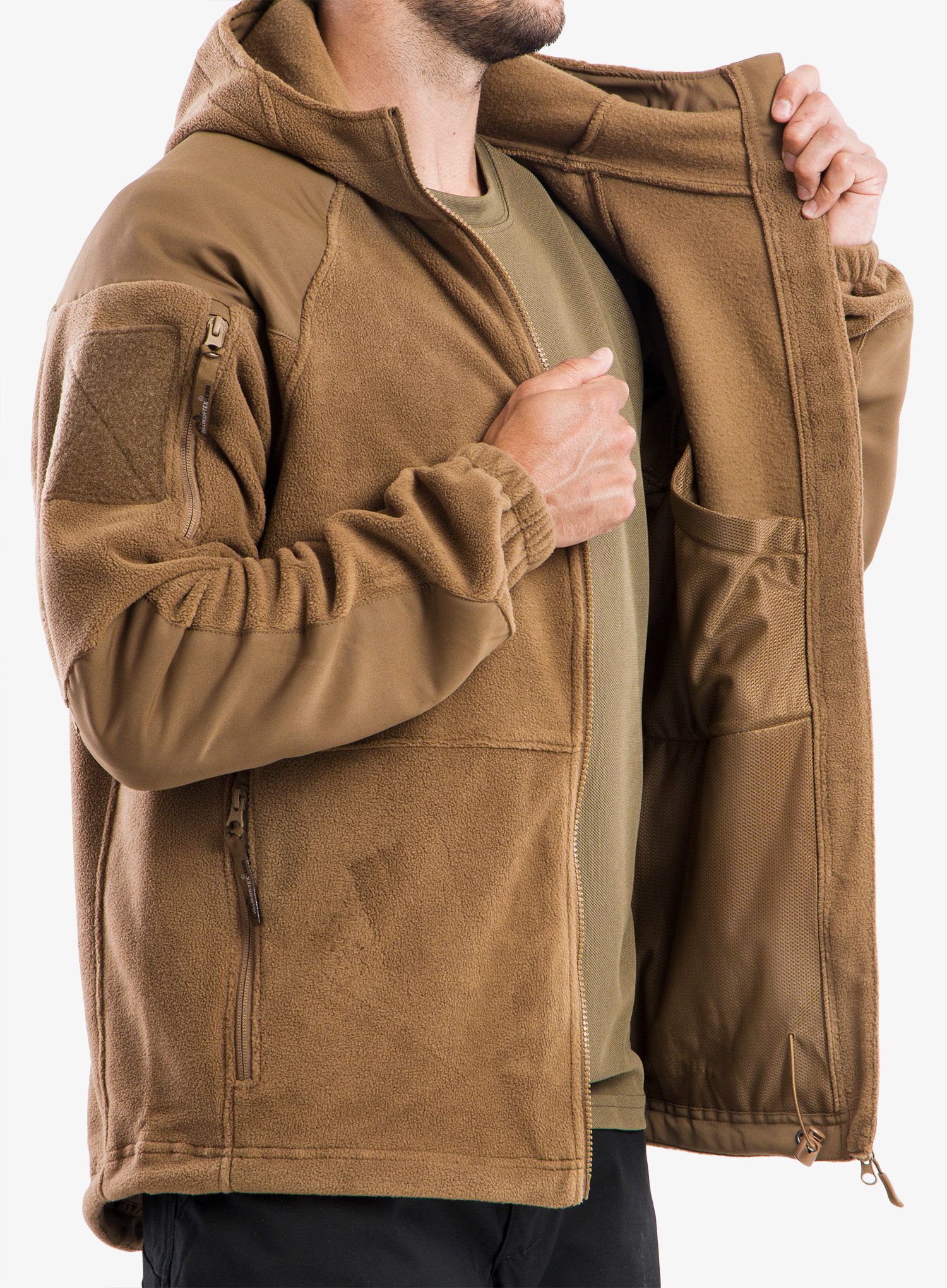 Fleecová bunda Helikon-Tex Cumulus - Heavy Fleece - coyote