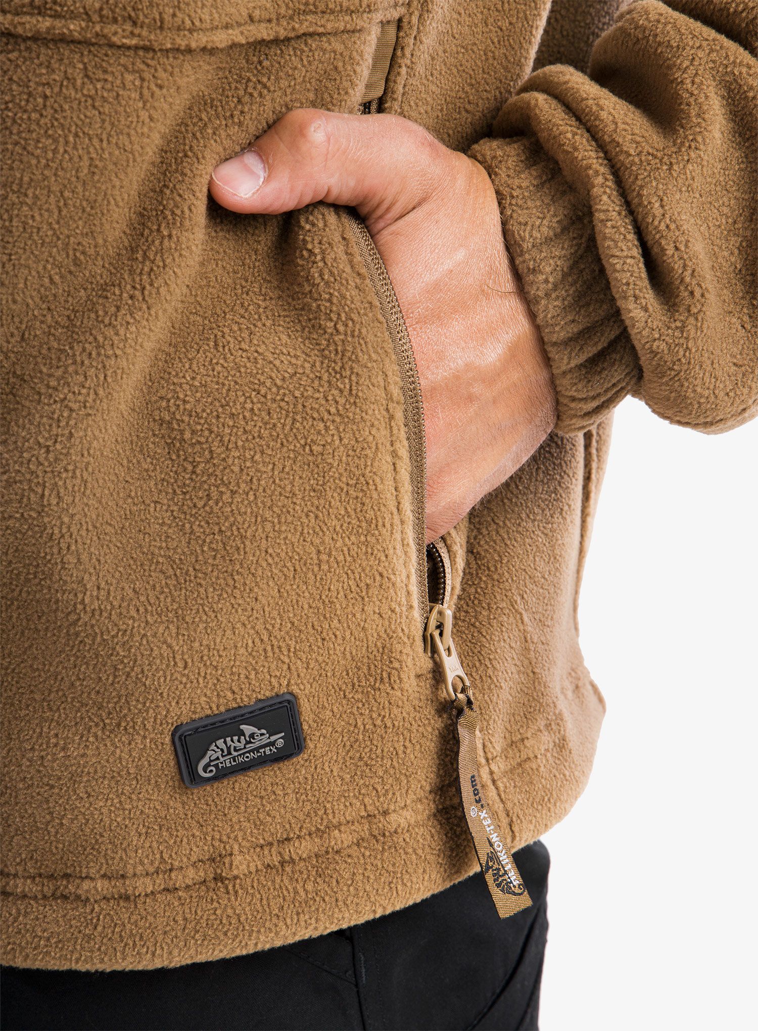Fleecová bunda Helikon-Tex Cumulus - Heavy Fleece - coyote