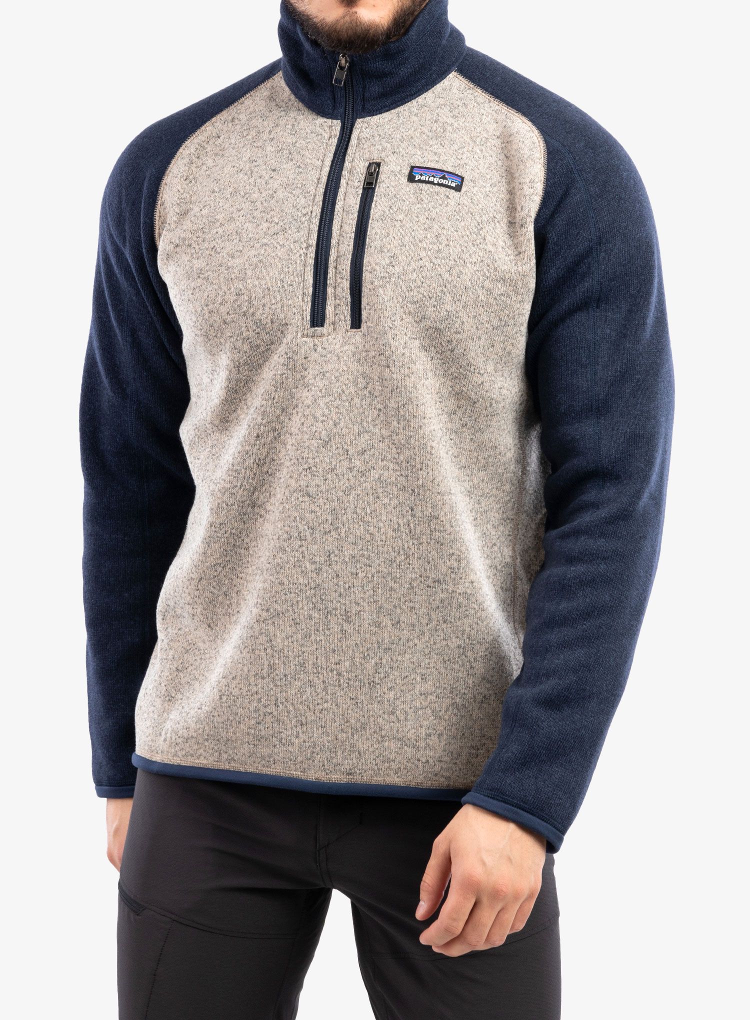Fleece Patagonia Better Sweater 1/4 Zip - oar tan