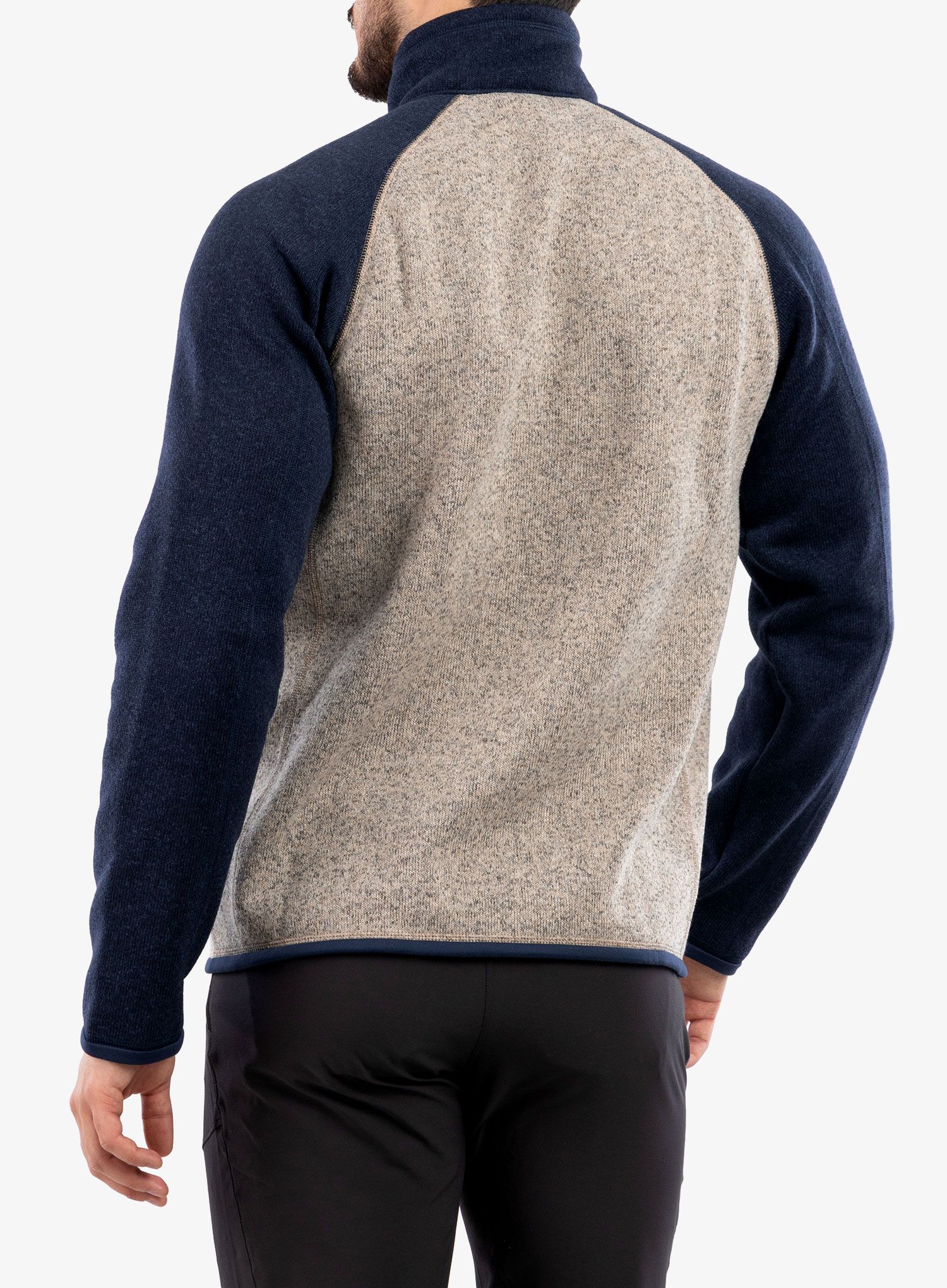 Fleece Patagonia Better Sweater 1/4 Zip - oar tan