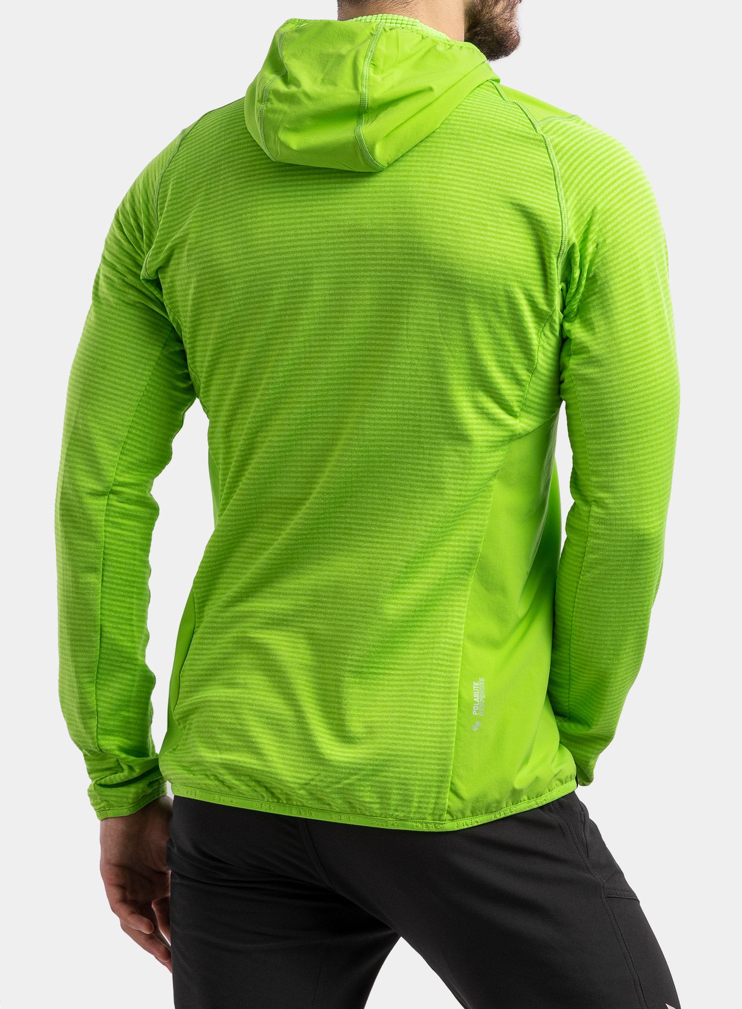 Fleecová mikina Salewa Rolle PL R Jacket - pale frog