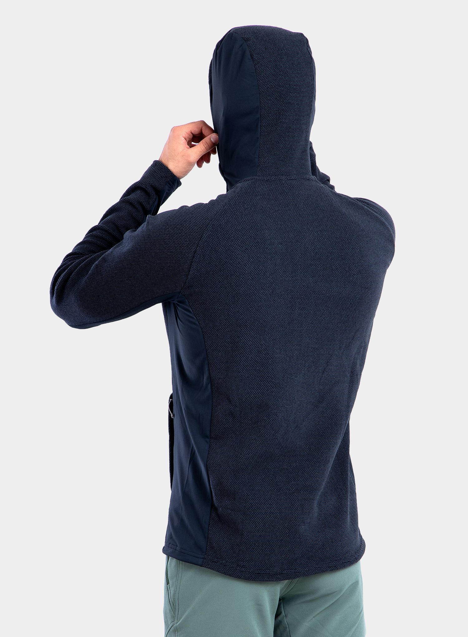 Mikina s kapucí Rab Capacitor Hoody - beluga
