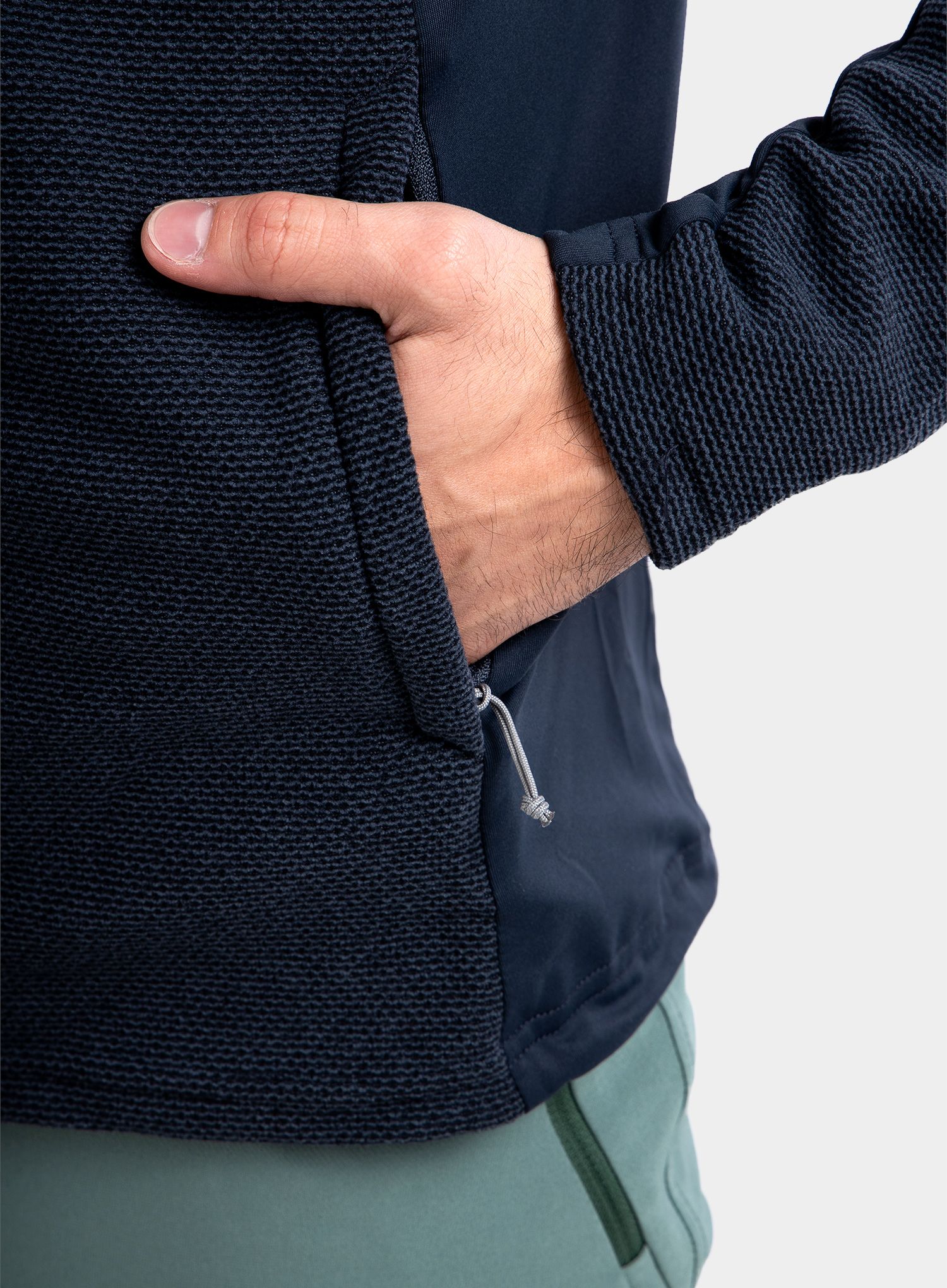 Mikina s kapucí Rab Capacitor Hoody - beluga
