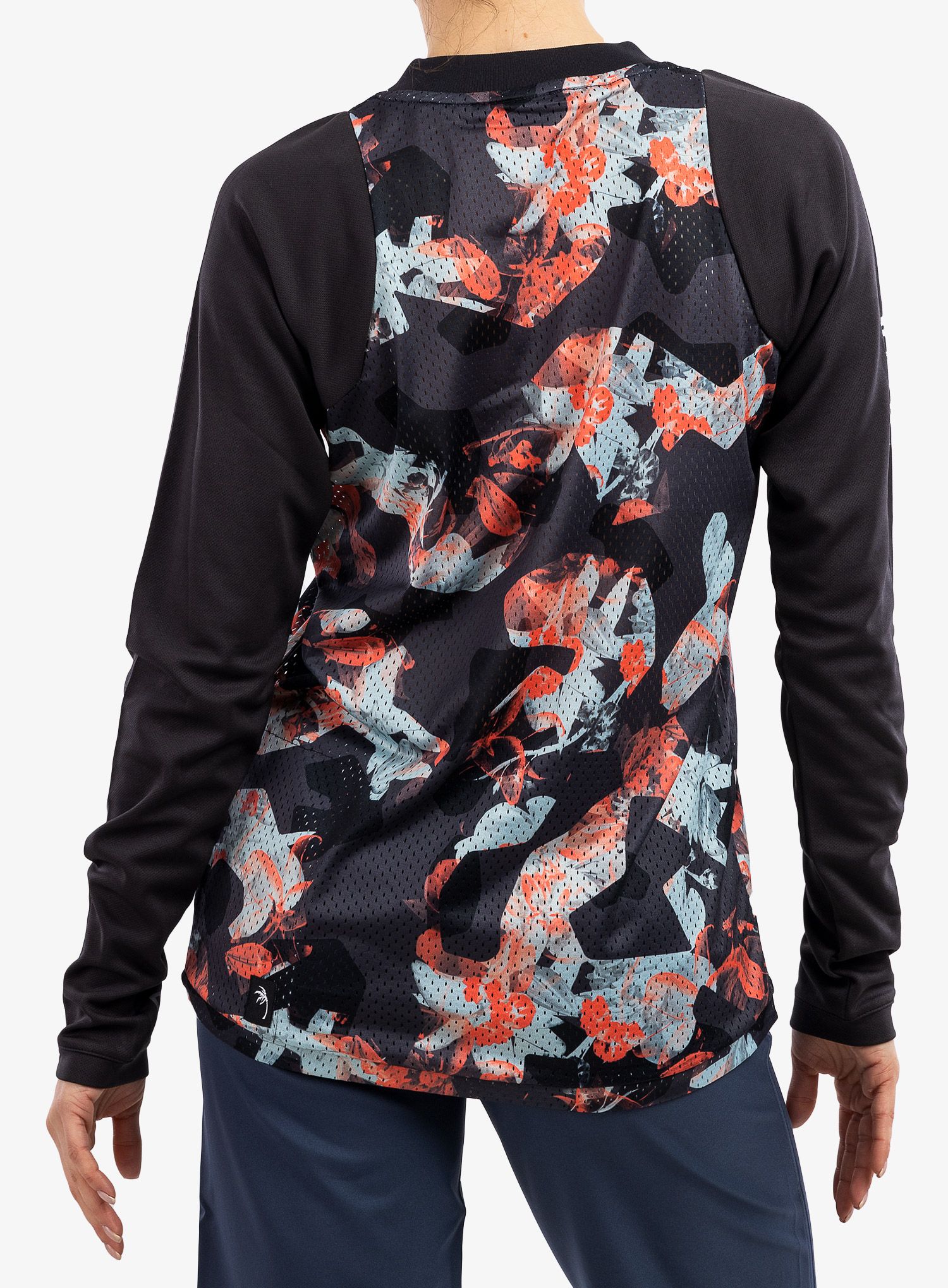 Dámská mikina na kolo ION Scrub LS - black