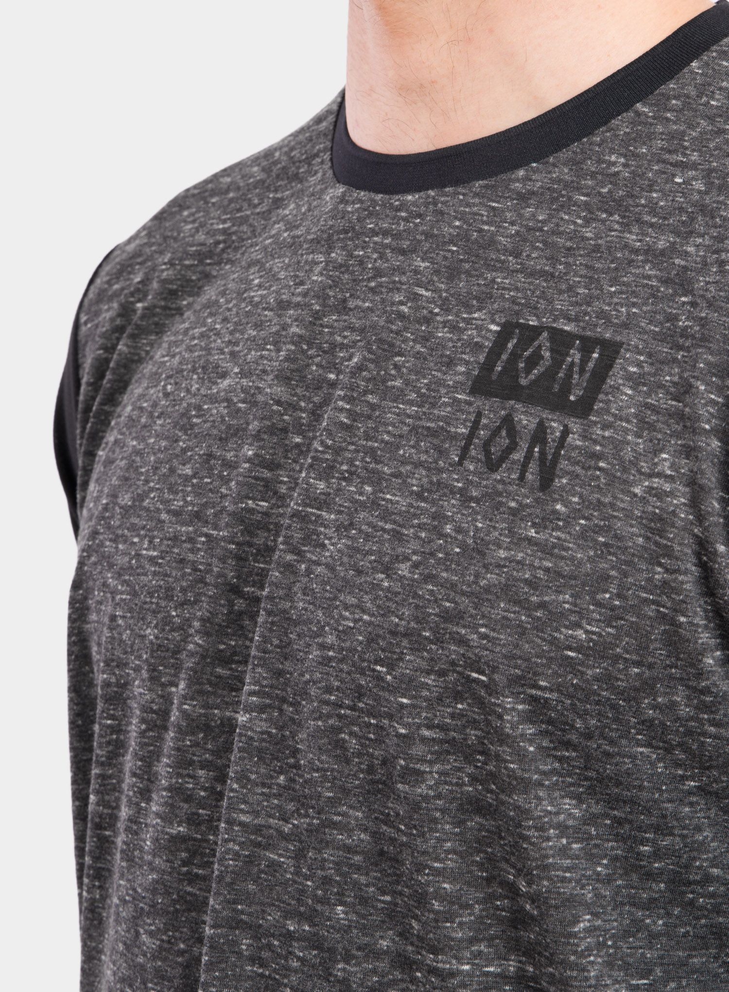 Mikina na kolo ION LS Seek - black