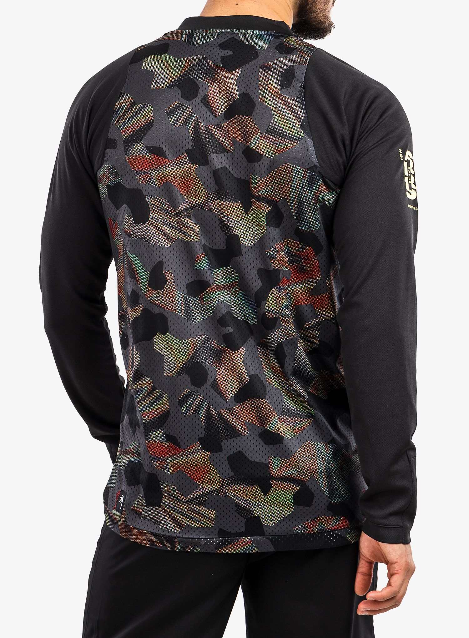 Mikina na kolo ION Scrub LS - black