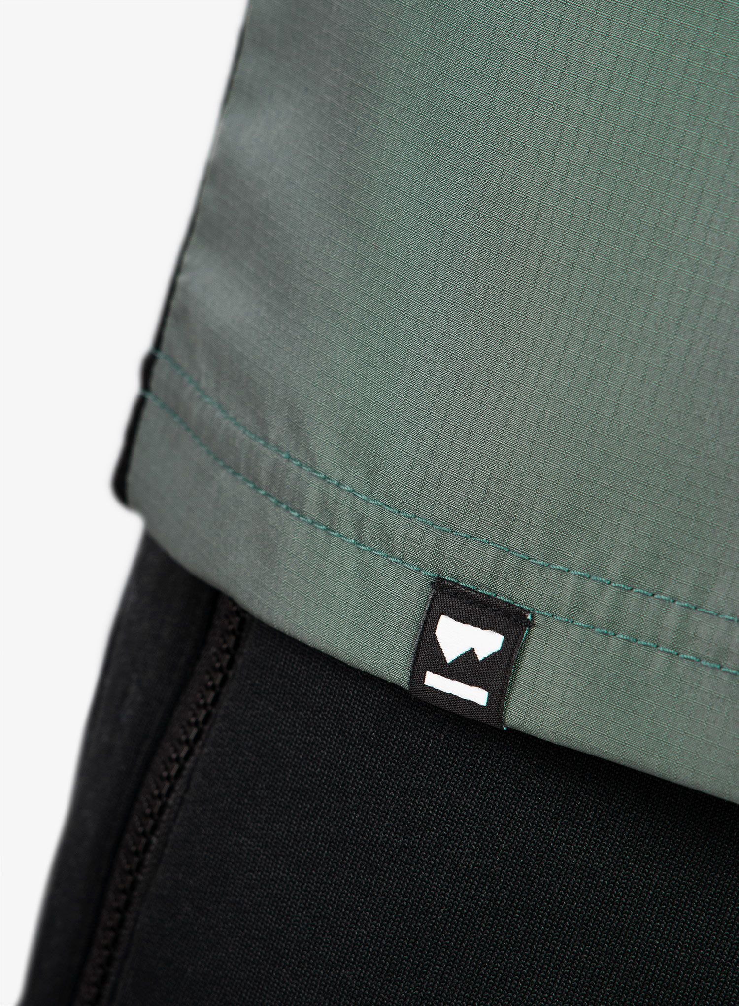 Cyklistická mikina Mons Royale Tarn Merino Shift Wind Jersey - sage/black