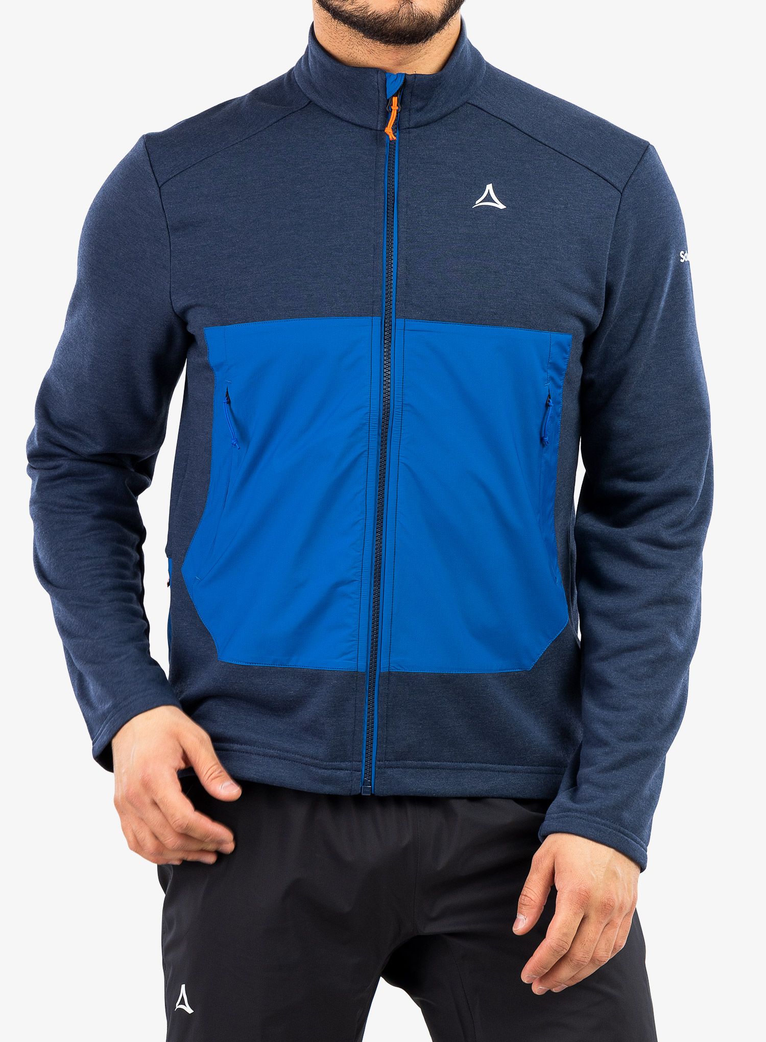 Cyklistická mikina Schoffel Fleece Jacket Shifter - dress blues