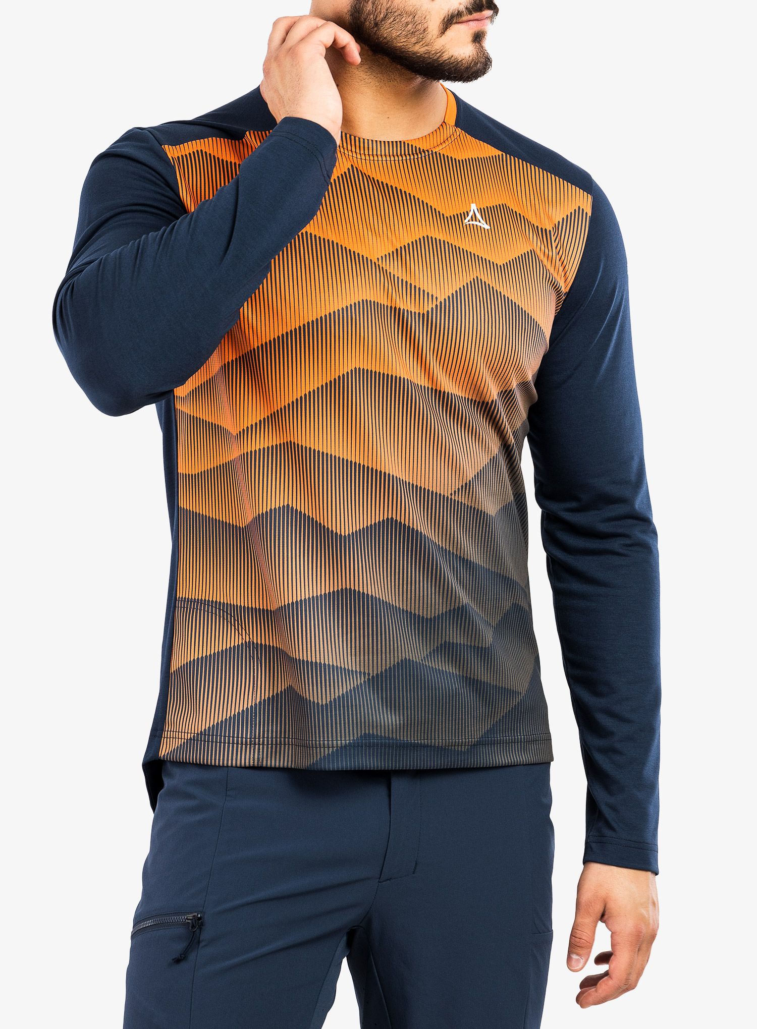 Cyklistická mikina Schoffel Longsleeve Altitude - dress blue