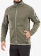 Fleecová bunda CMP Perl Jacket Knitted - torba/salvia