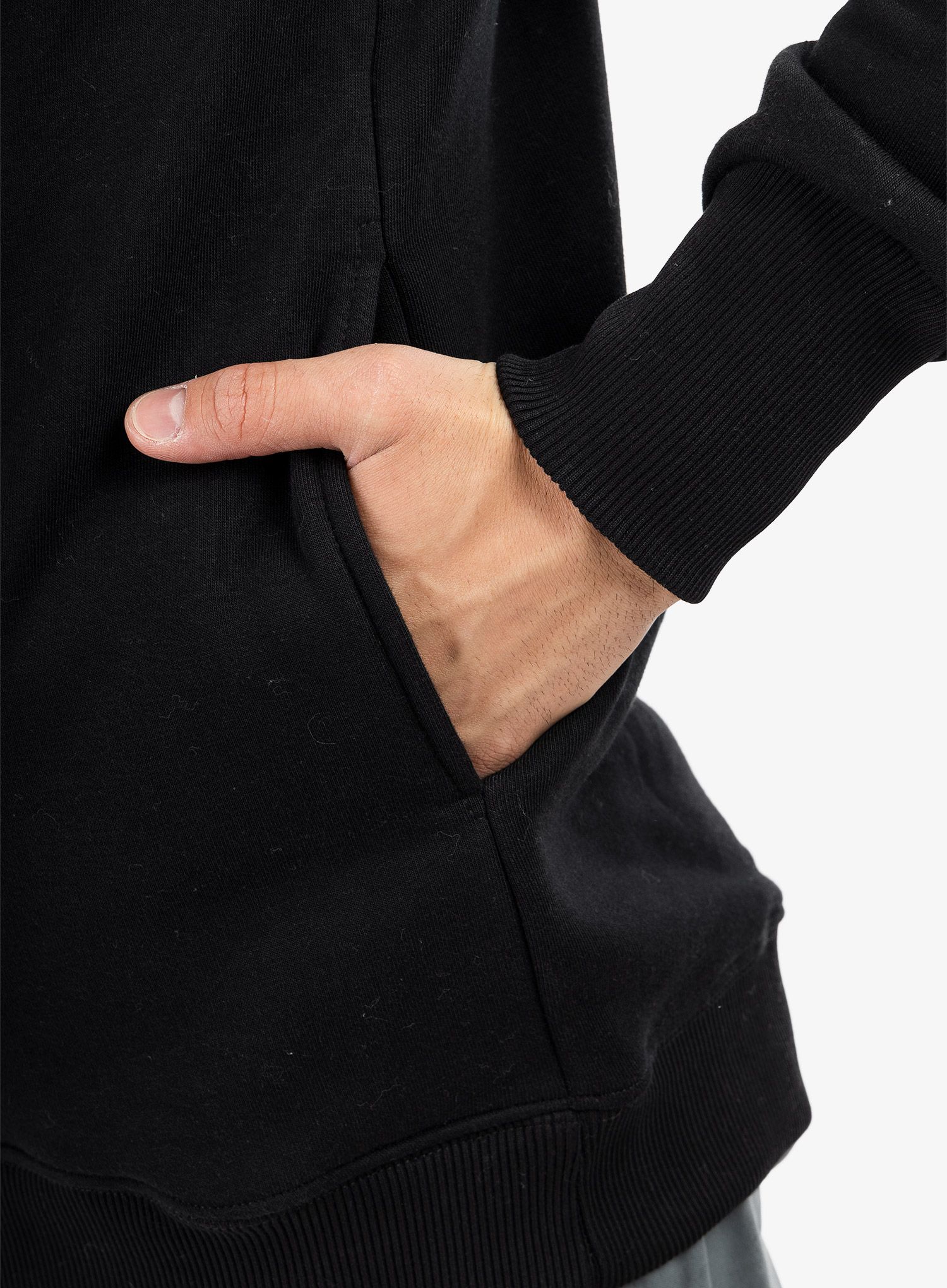 Mikina s kapucí Majesty Logo Zip Hoodie - black