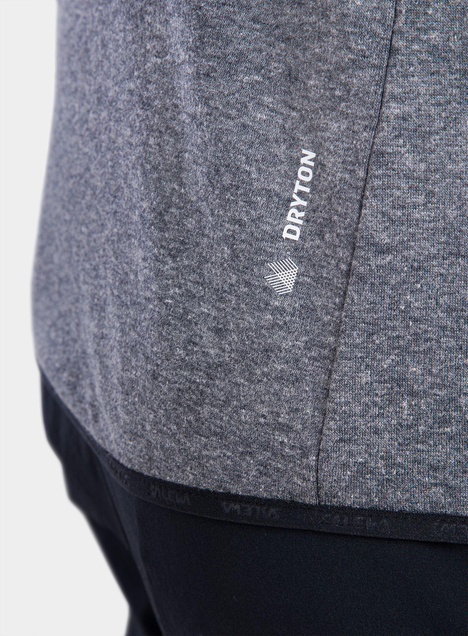 Mikina Salewa Puez 2 Dry HD Jacket - black/melange