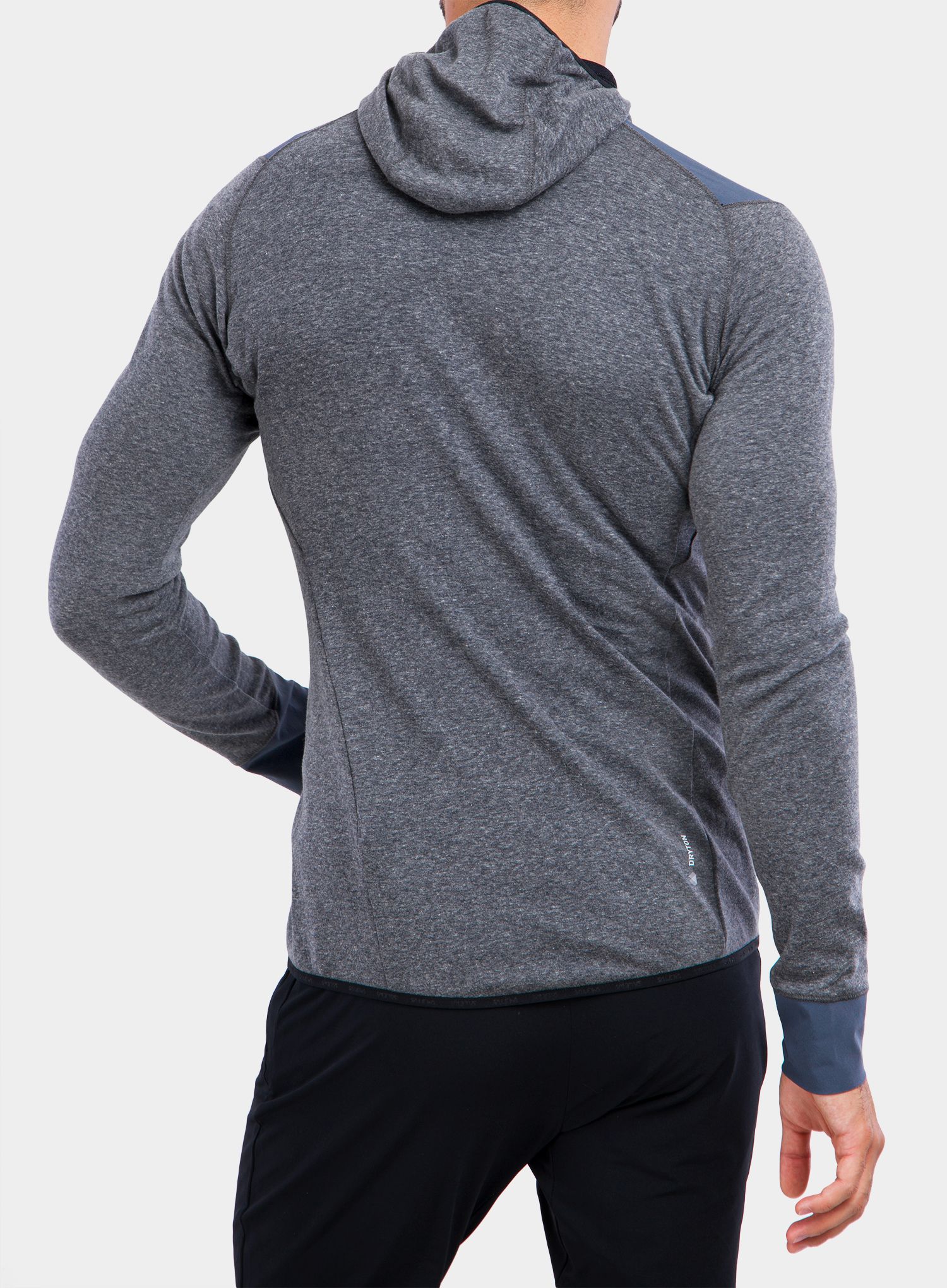 Mikina Salewa Puez 2 Dry HD Jacket - black/melange
