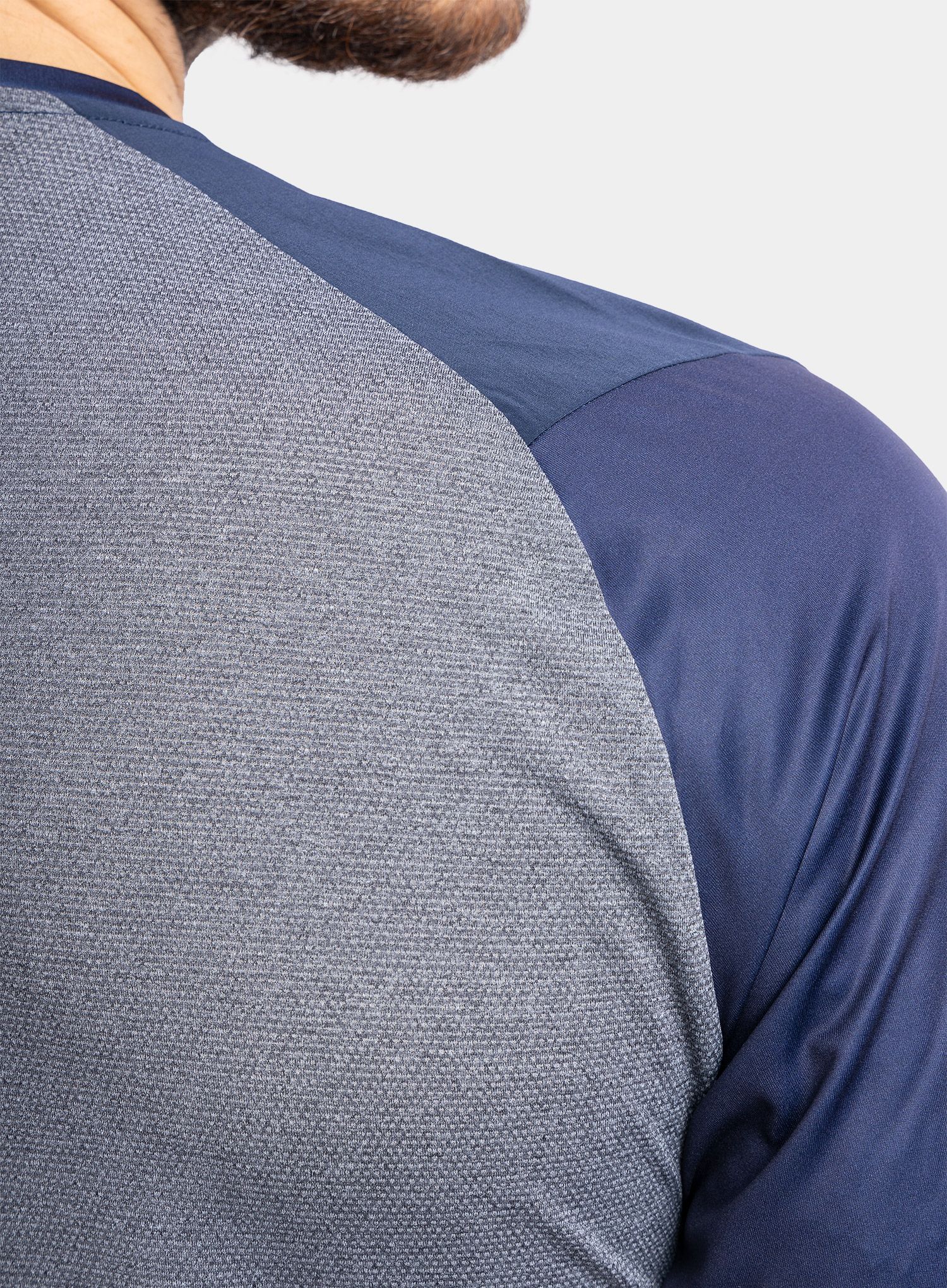 Mikina bez kapuce Salewa Seceda Dry L/S Tee - navy