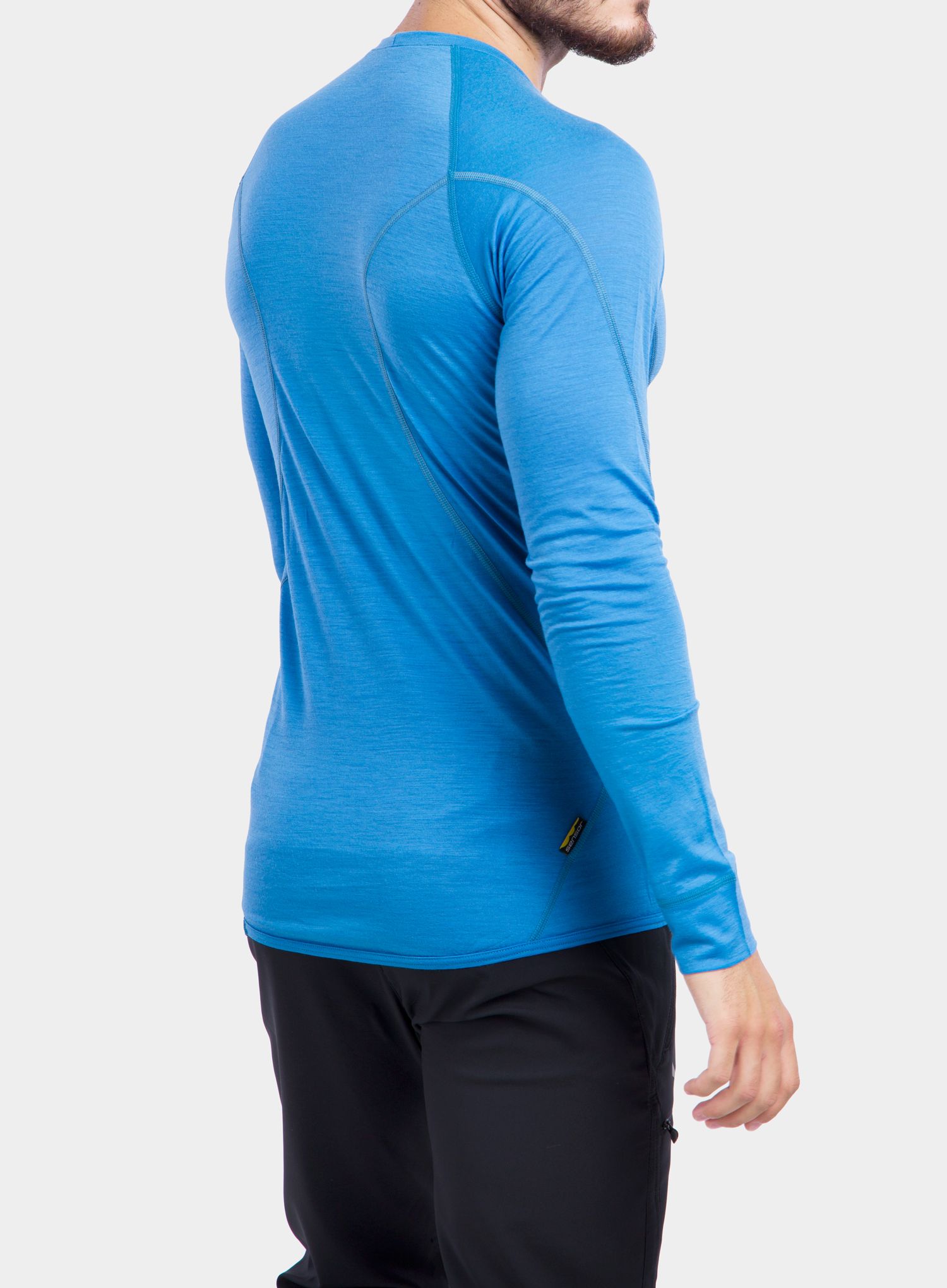 Mikina Sensor Merino Active Tee L/S - blue
