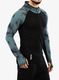 Termoaktivní mikina Mons Royale Temple Tech Hood - sage tie dye/black