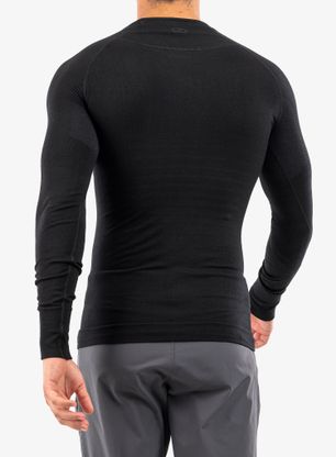 Termoaktivní mikina Ortovox 230 Competition Long Sleeve - black raven