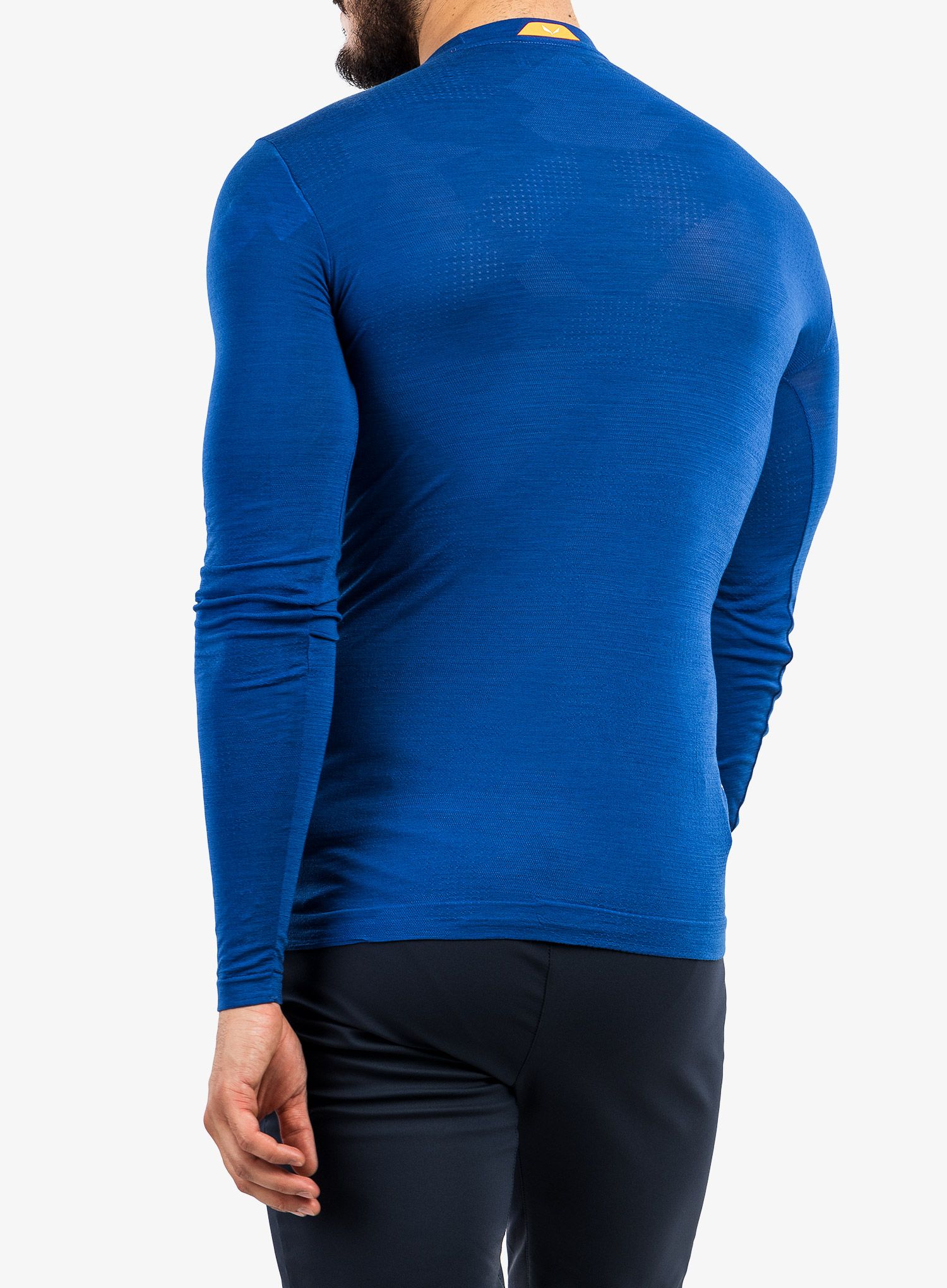Funkční mikina Salewa Zebru Fresh AMR L/S Tee - electric