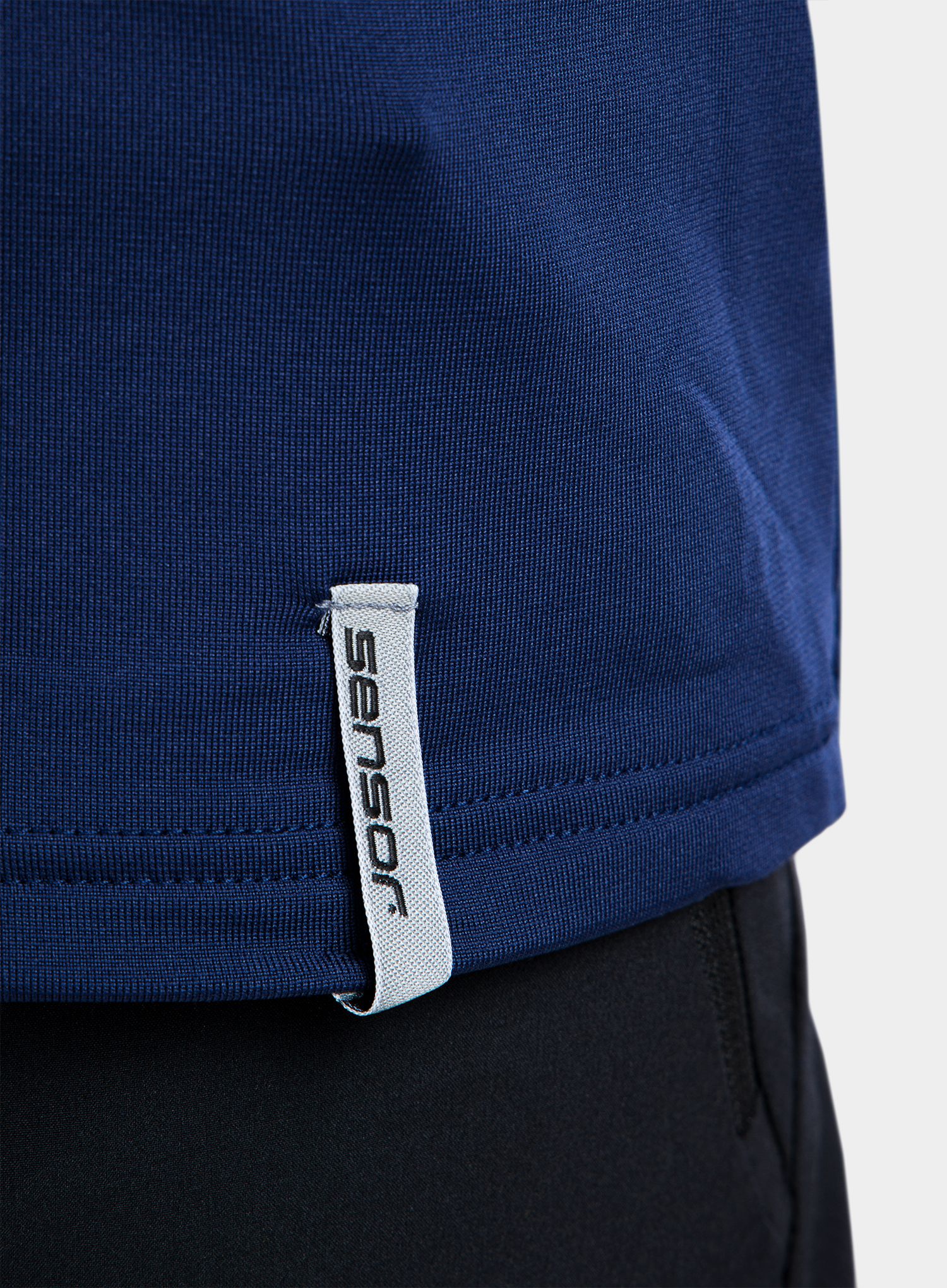 Mikina bez kapuce Sensor Thermo Sweatshirt - blue/mustard