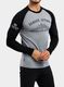 Termoaktivní mikina Sensor Merino Active PT Tee L/S - grey adventure