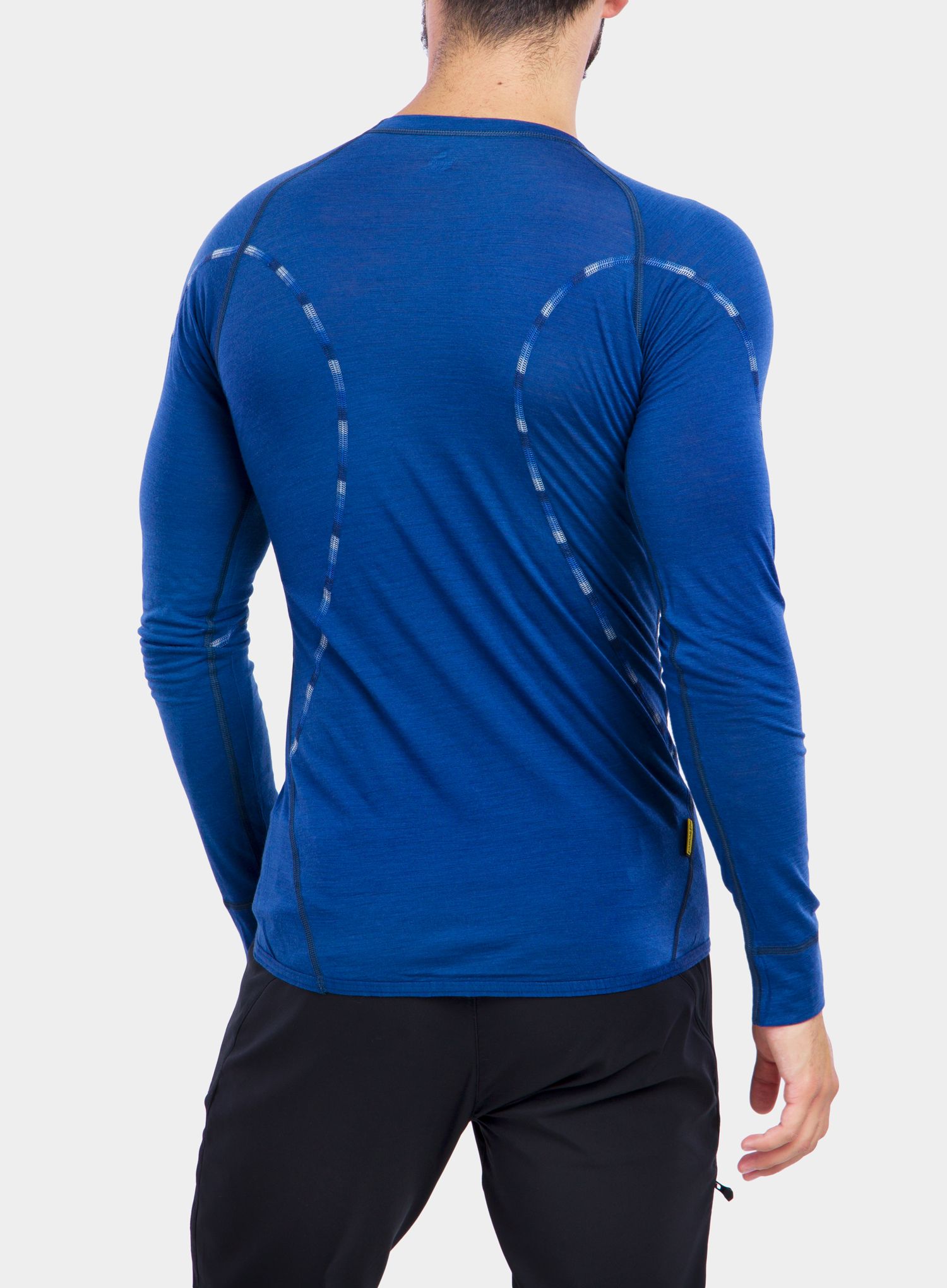 Termoaktivní mikina Sensor Merino Air Tee L/S - dark blue