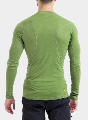 Termoaktivní mikina Sensor Merino DF Tee L/S - safari