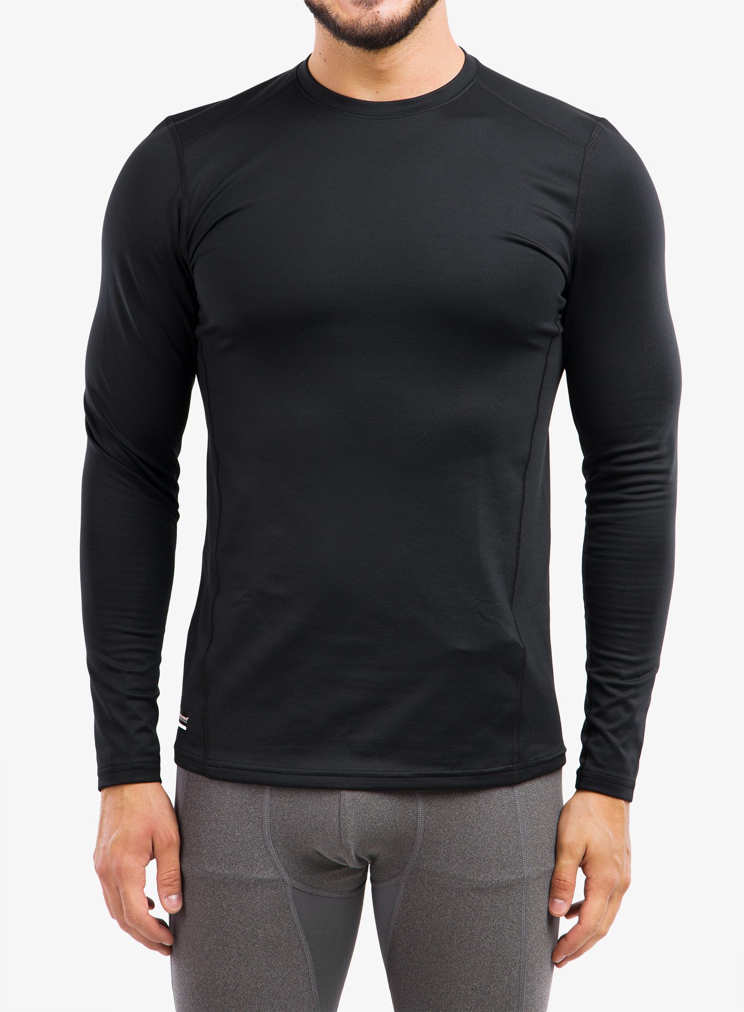 Termoaktivní mikina Under Armour Tactical Crew CGI Base - black