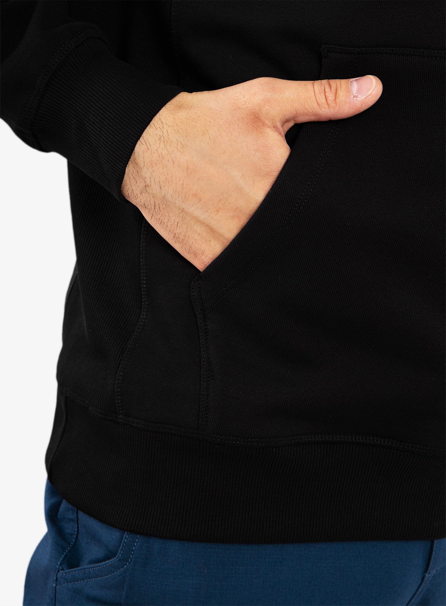 Mikina s kapucí Black Diamond Mountain Badge Hoody - black