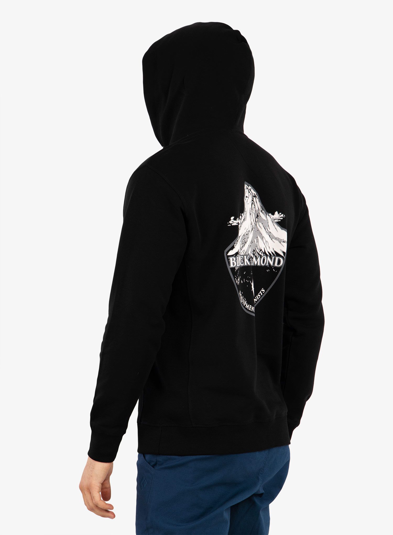 Mikina s kapucí Black Diamond Mountain Badge Hoody - black