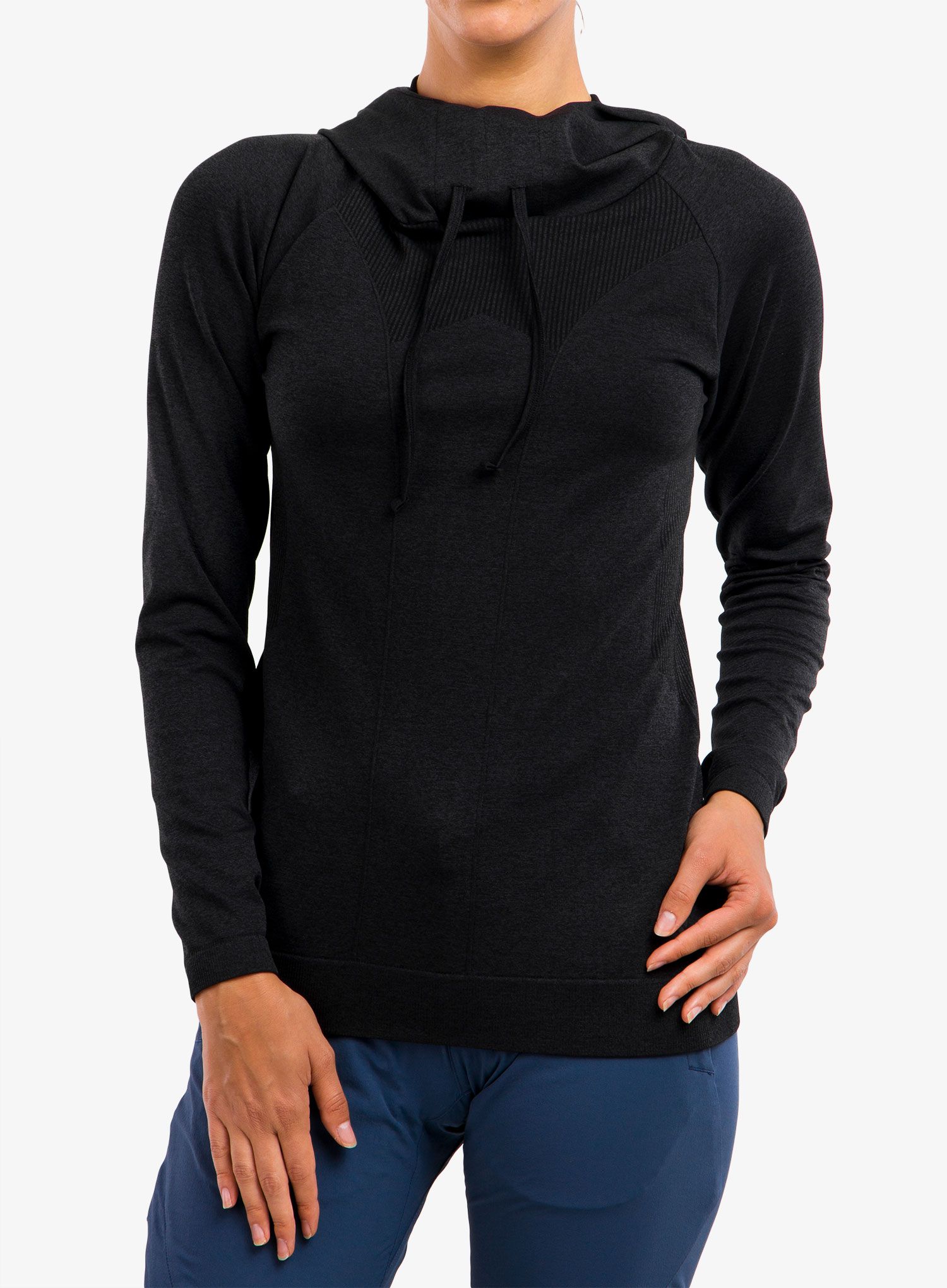 Mikina s kapucí dámská Black Diamond Crux Hoody - carbon