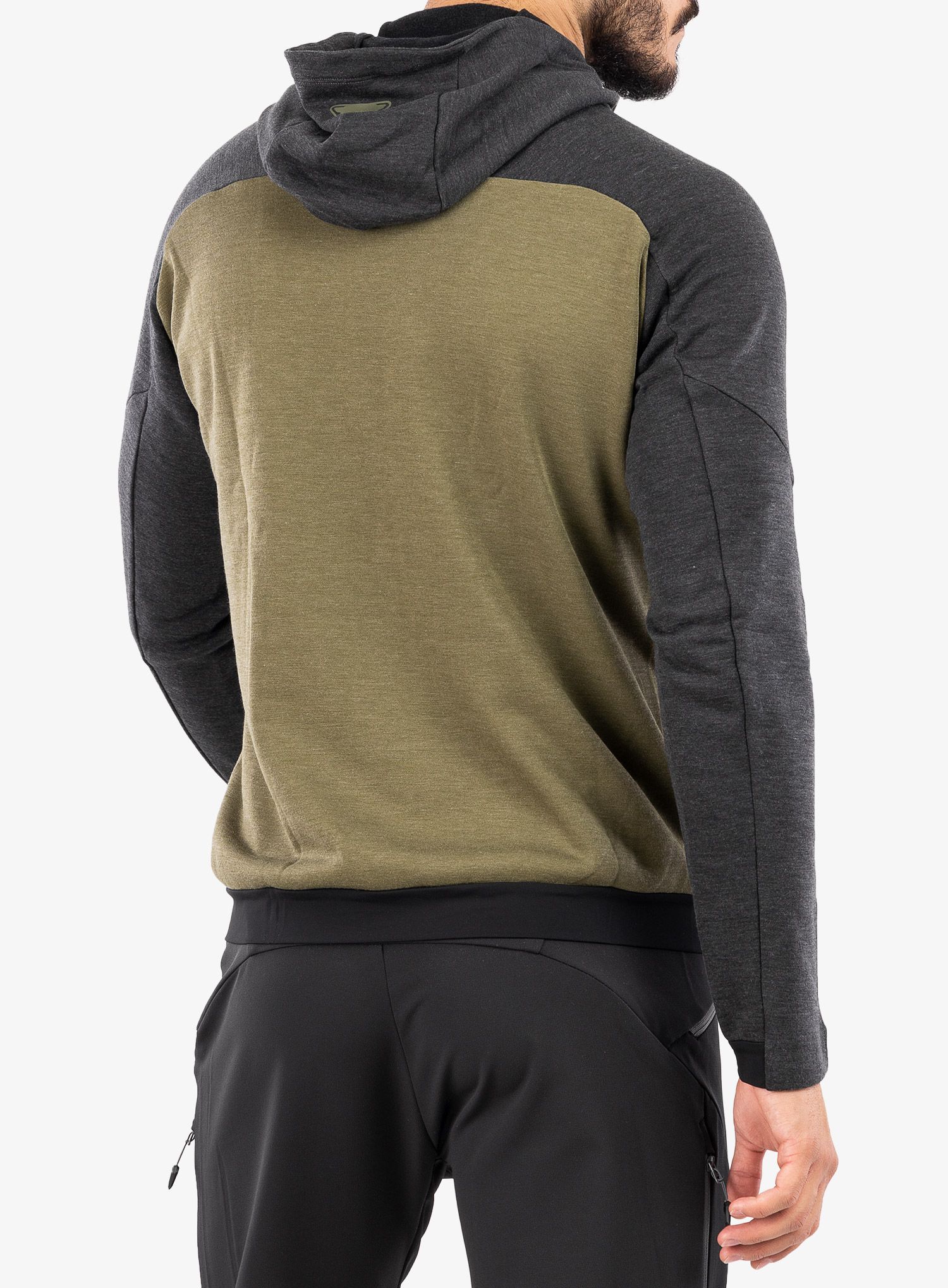 Mikina s kapucí Dynafit 24/7 Polartec Hoody - winter moss