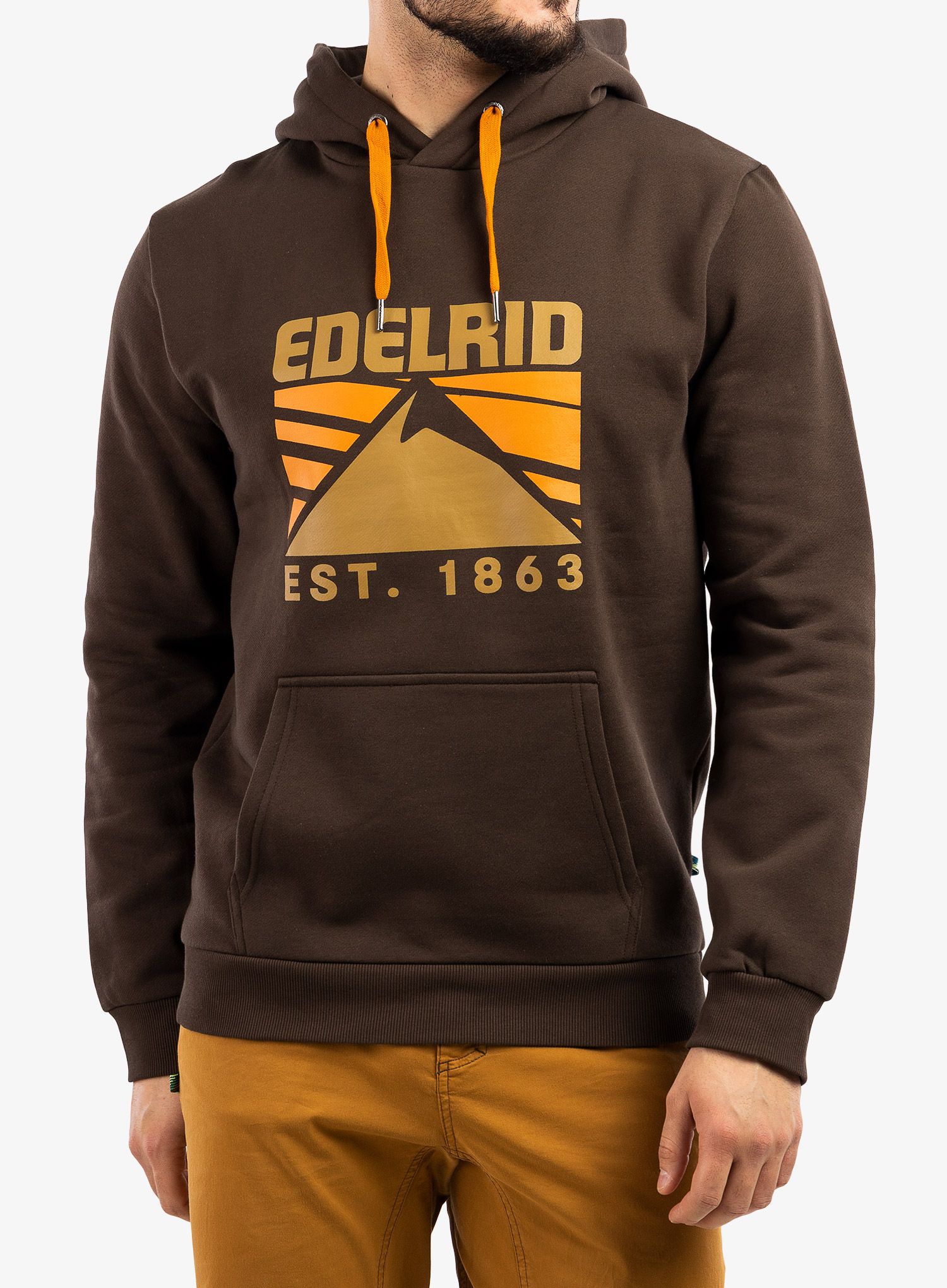 Mikina s kapucí Edelrid Spotter Hoody IV - blackbird