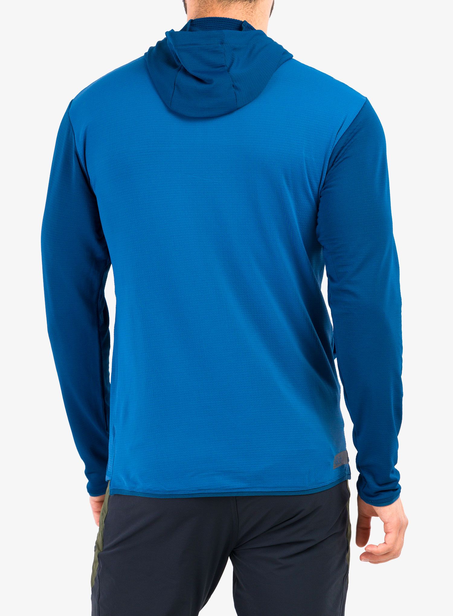Mikina s kapucí Rab Dihedral Hoody - ink/denim