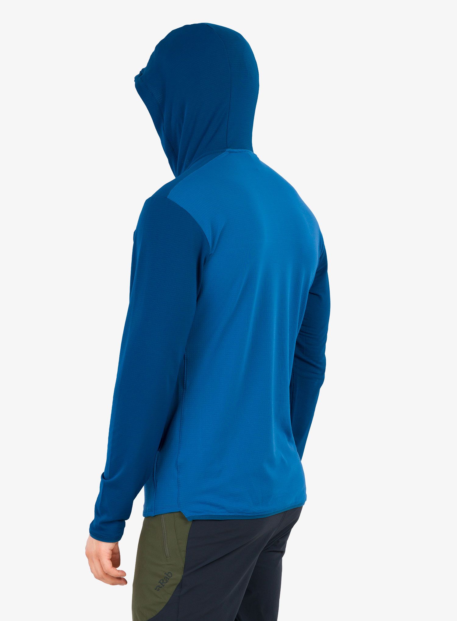 Mikina s kapucí Rab Dihedral Hoody - ink/denim