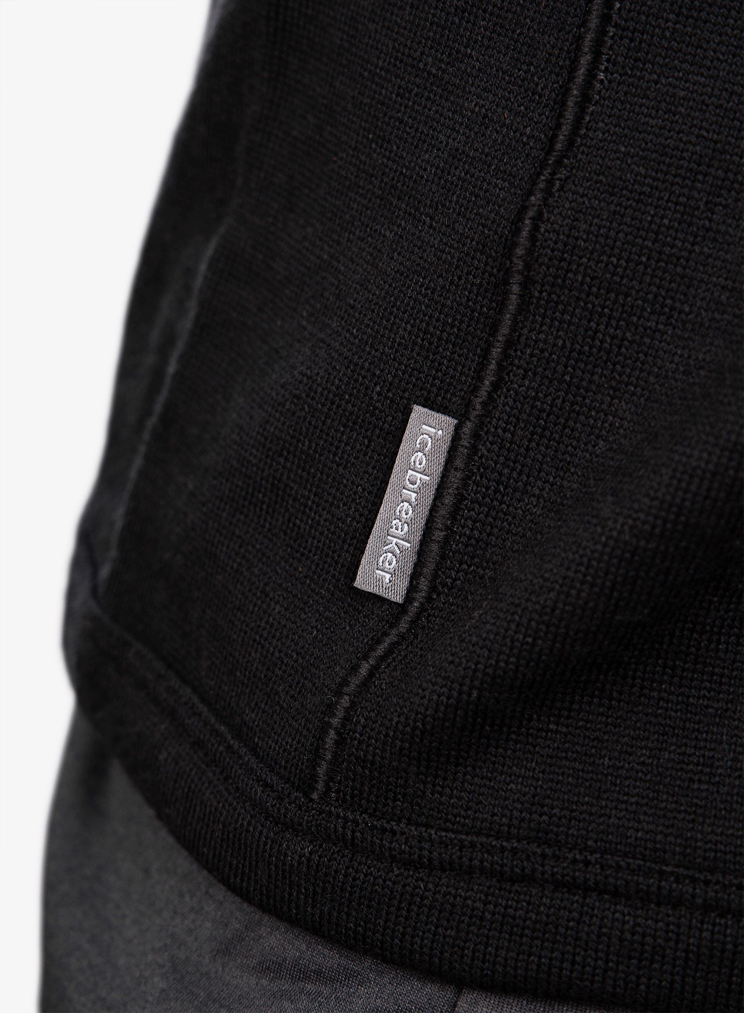 Mikina s 1/2 zipem Icebreaker Original LS Half Zip - black