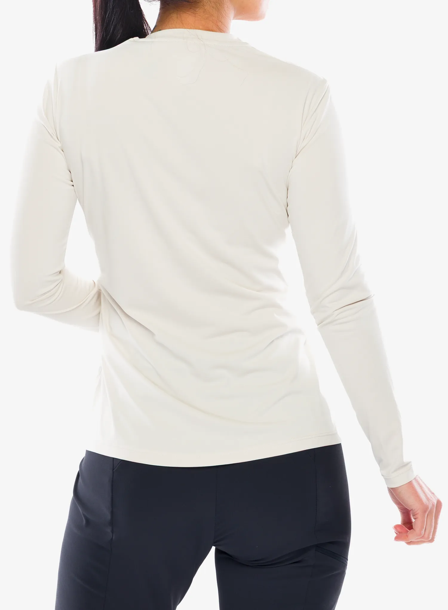 Dámské tričko s dlouhým rukávem Norrona Femund Tech Long Sleeve - oatmeal