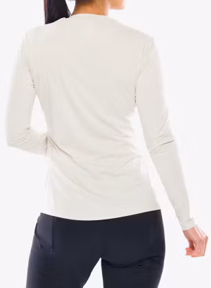 Dámské tričko s dlouhým rukávem Norrona Femund Tech Long Sleeve - oatmeal