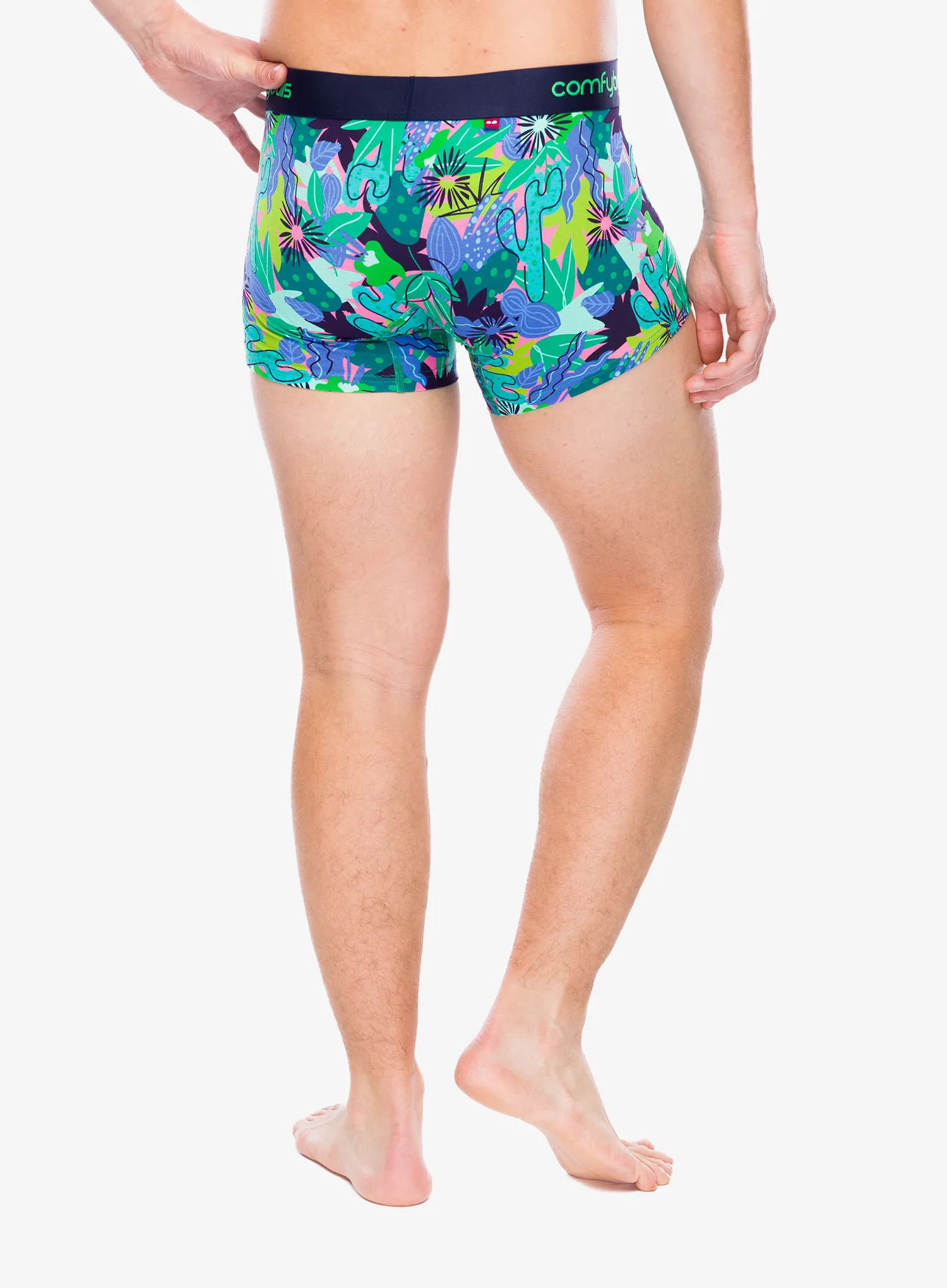 Funkční boxerky Comfyballs Regular Cotton - tropical