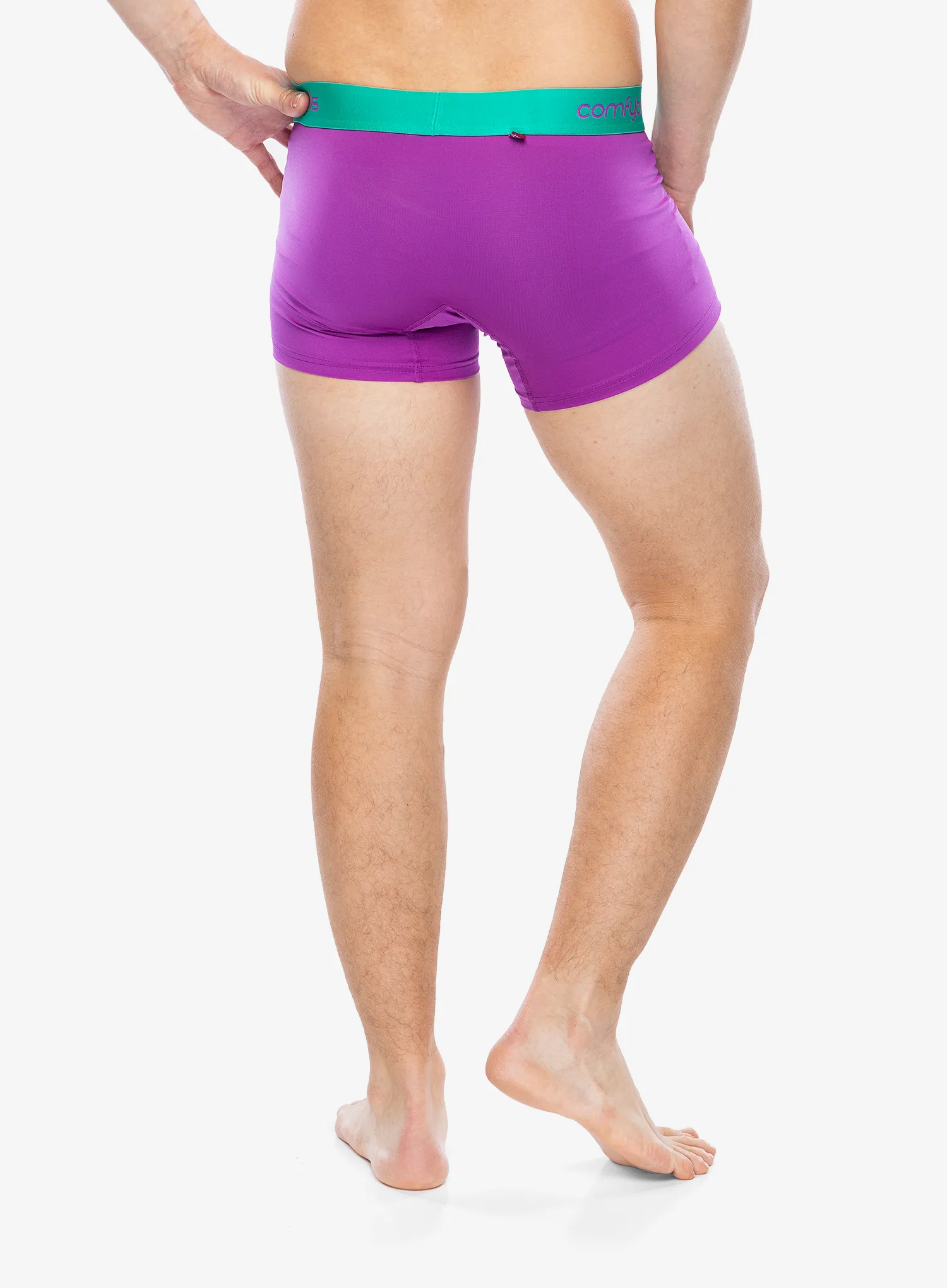 Funkční boxerky Comfyballs Regular Performance - neon purple