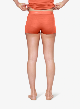 Dámské funkční boxerky Devold Breeze Merino 150 Hipster - coral