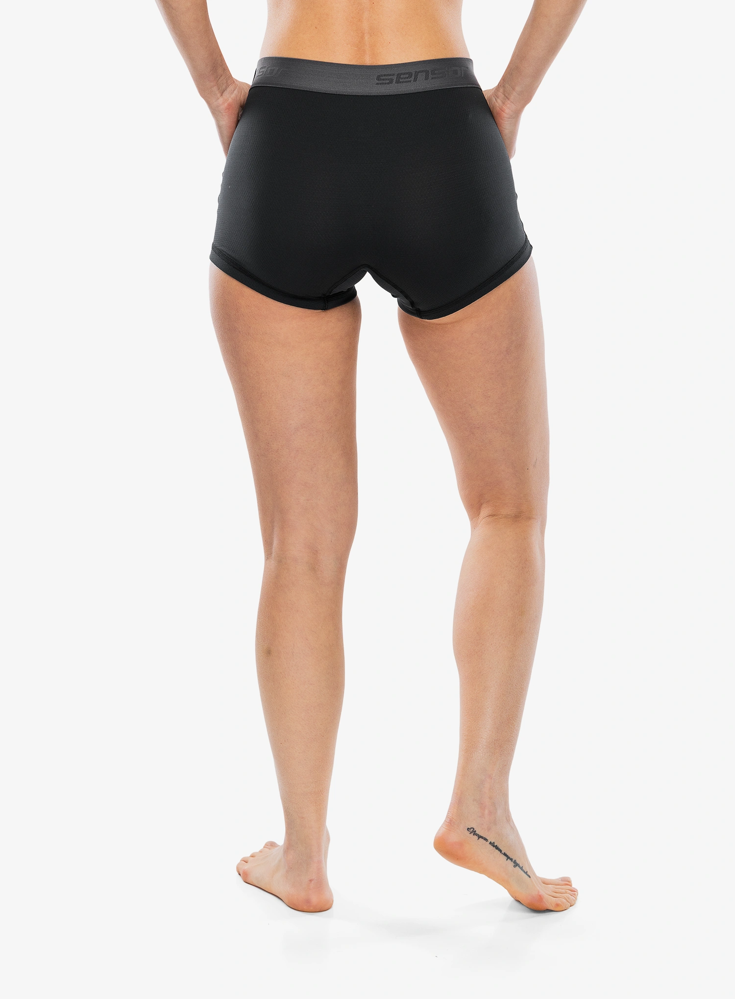 Dámské funkční boxerky Sensor Coolmax Tech Panties - black/black